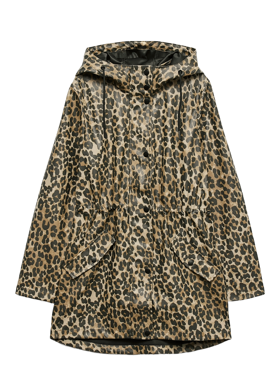 Vero Moda - VMMALOU COATED PRINTED JACKET NOOS - lette frakker - irish cream - 1