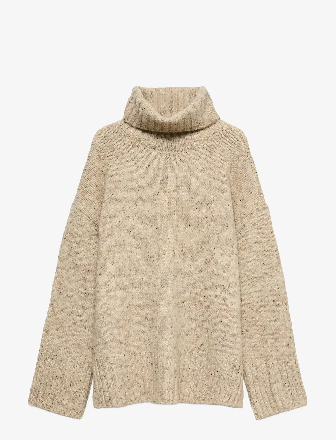 Vero Moda - VMINGRID LS ROLL NECK PULLOVER NOOS - sügisesed riided - silver mink - 0