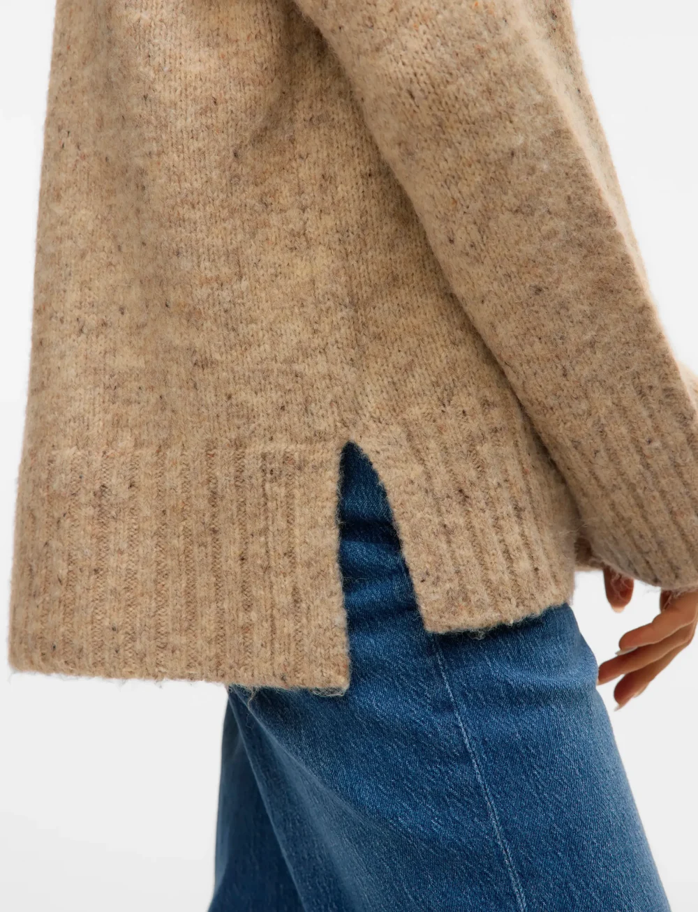 Vero Moda - VMINGRID LS ROLL NECK PULLOVER NOOS - pullover - silver mink - 5