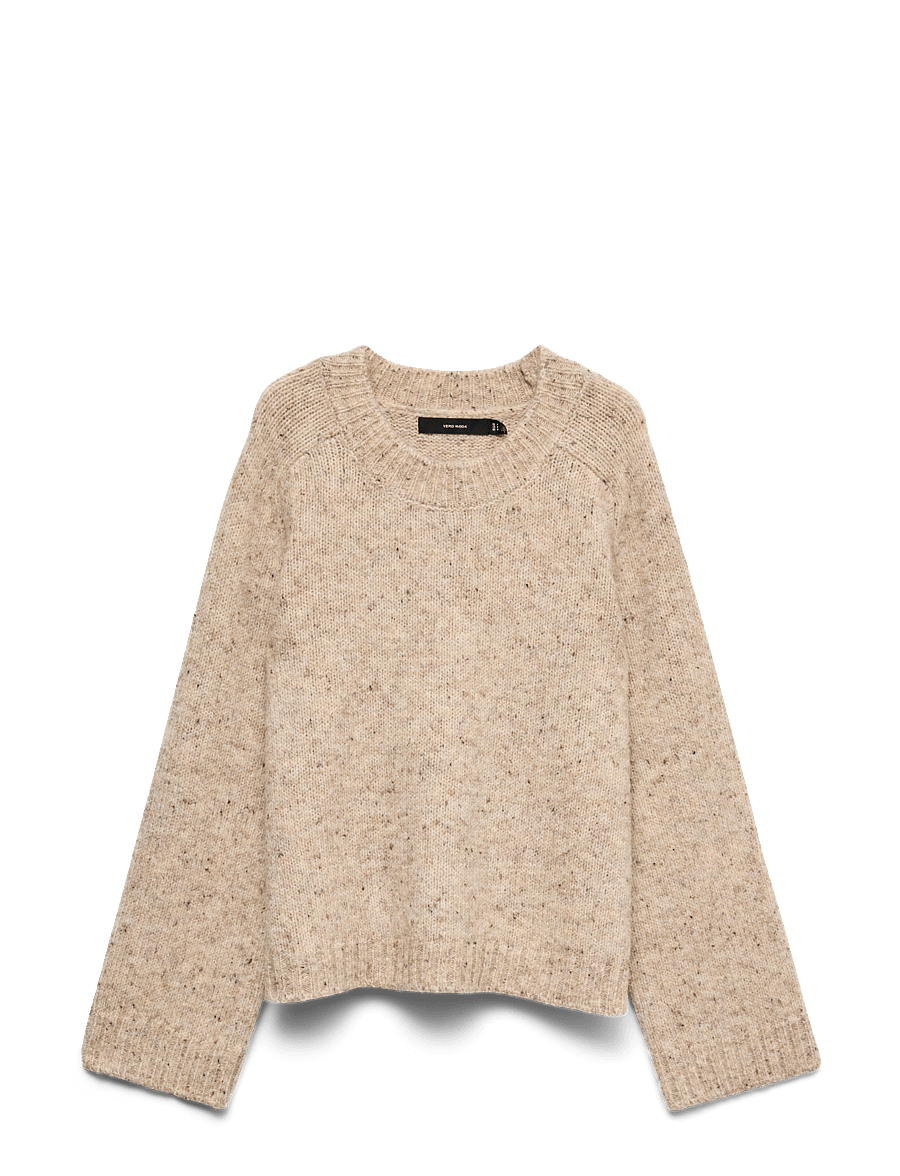 Vero Moda - VMINGRID LS O-NECK PULLOVER - pullover - silver mink - 1