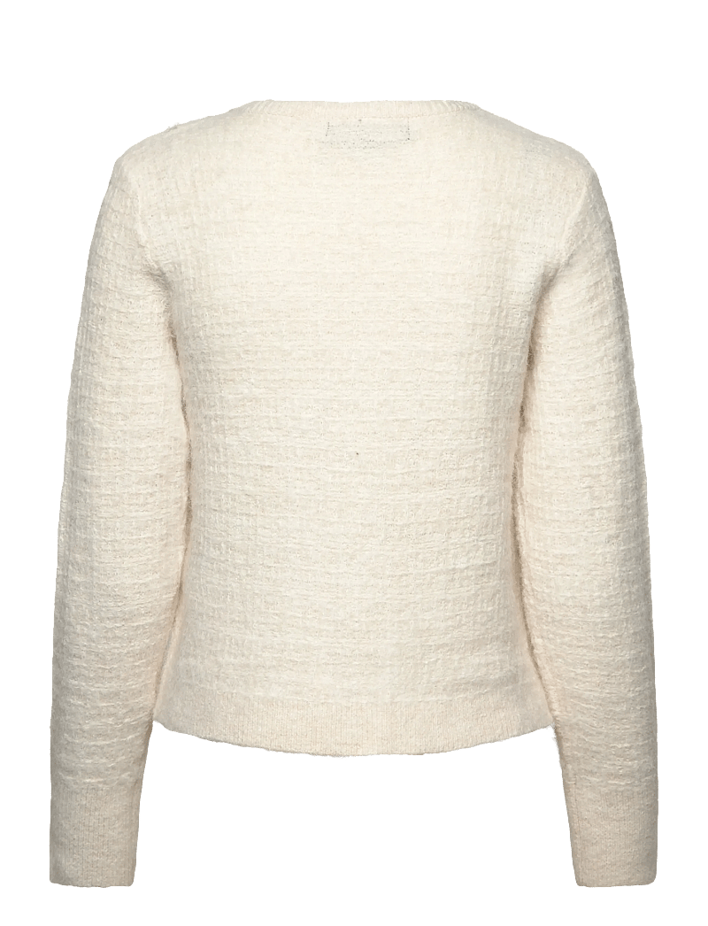 Vero Moda - VMBLOSSOM LS O-NECK CARDIGAN BOO - cardigans - birch - 1
