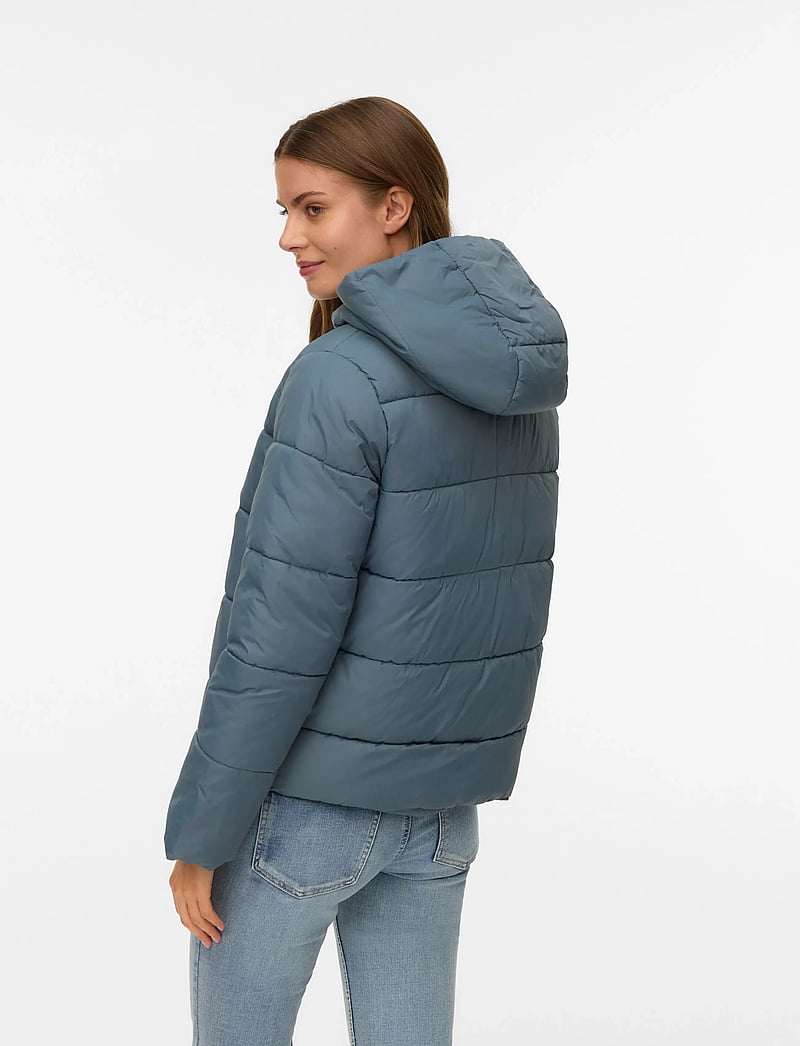 Vero Moda - VMBELINDA SHORT JACKET GA NOOS - dunjackor - stormy weather - 3