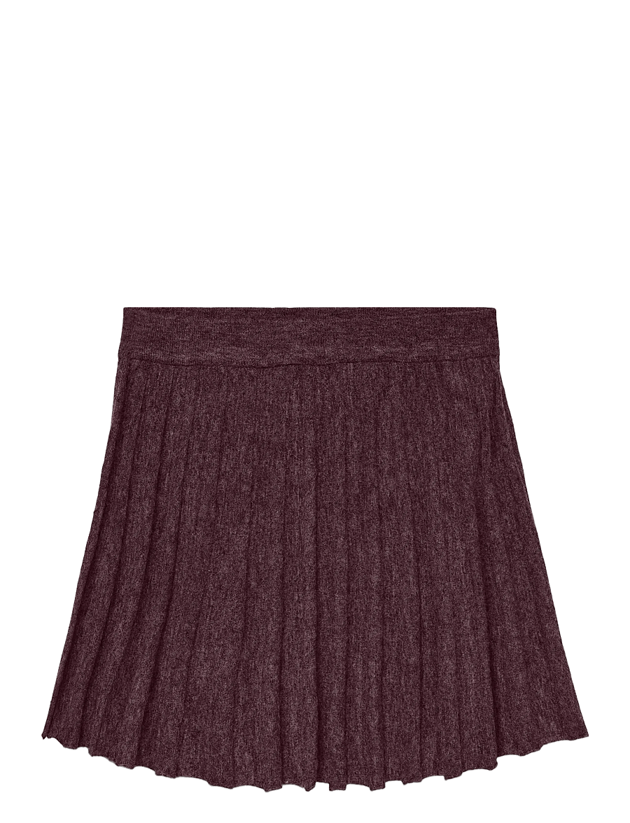 Vero Moda - VMMARINA NW SKATERSKIRT BOO - faltenröcke - winetasting - 1