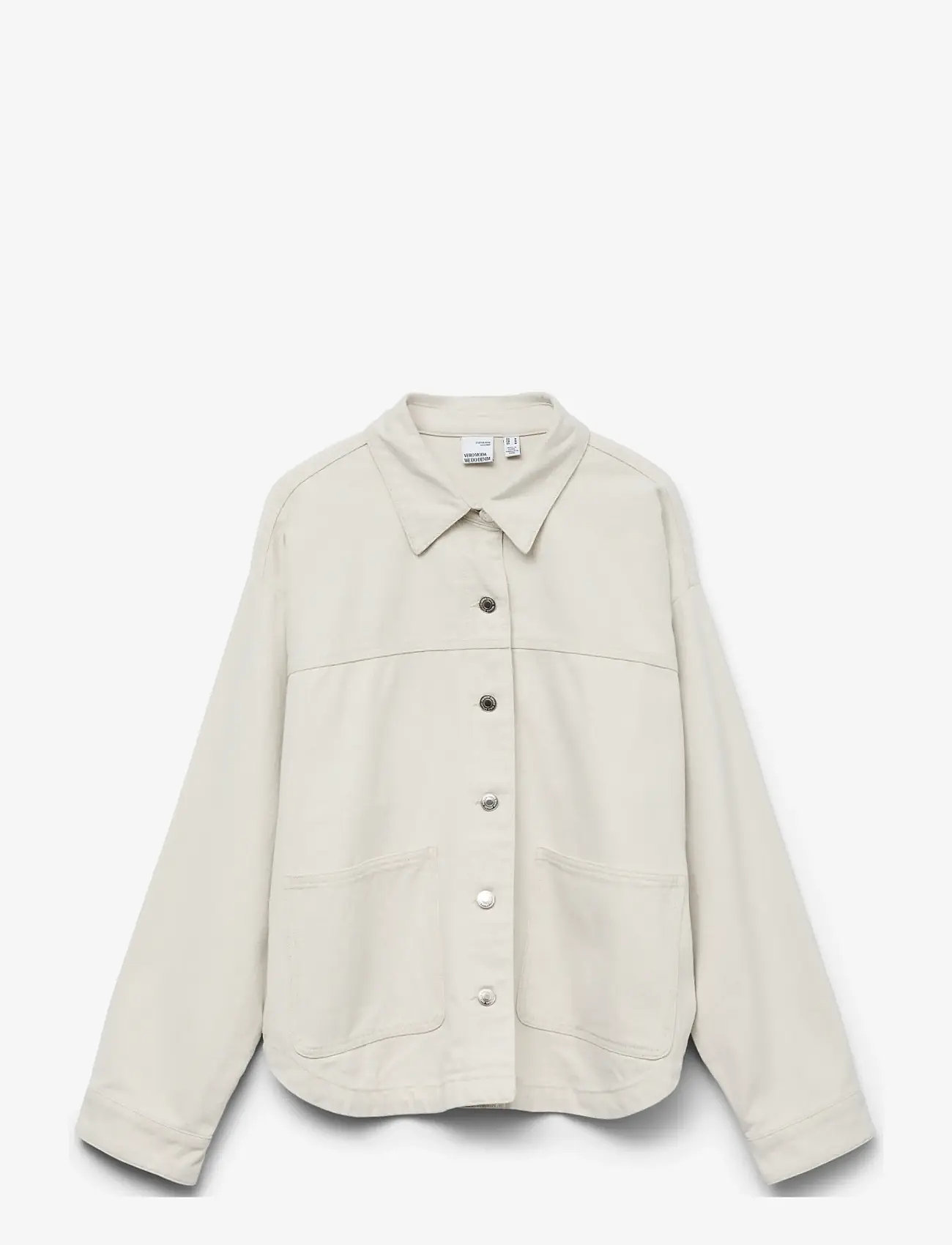 Vero Moda - VMJAMIE LS DENIM SHACKET MIX GA NOOS - jeansjackor - birch - 1