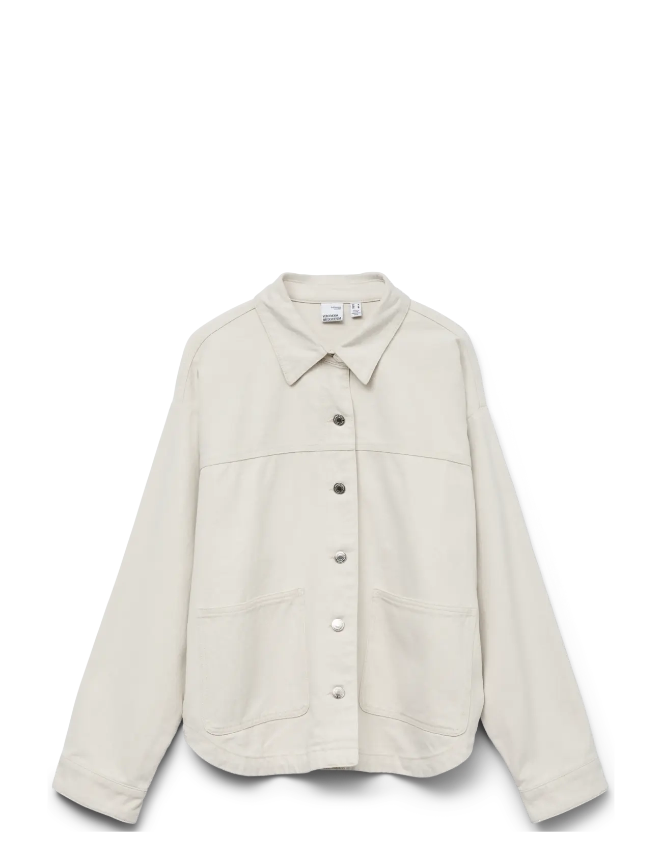 VMJAMIE LS DENIM SHACKET MIX GA NOOS - BIRCH