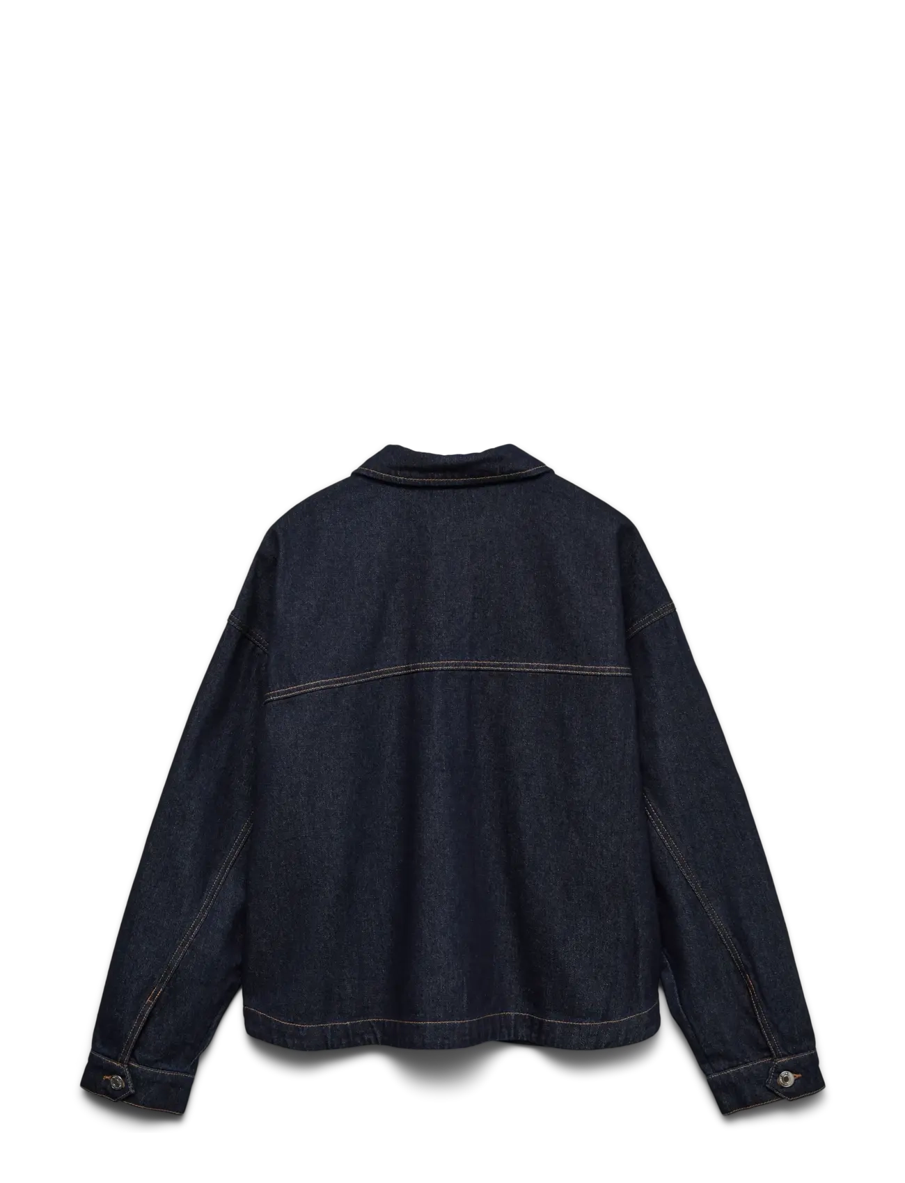 Vero Moda - VMJAMIE LS DENIM SHACKET MIX GA NOOS - vårjackor - dark blue denim - 2