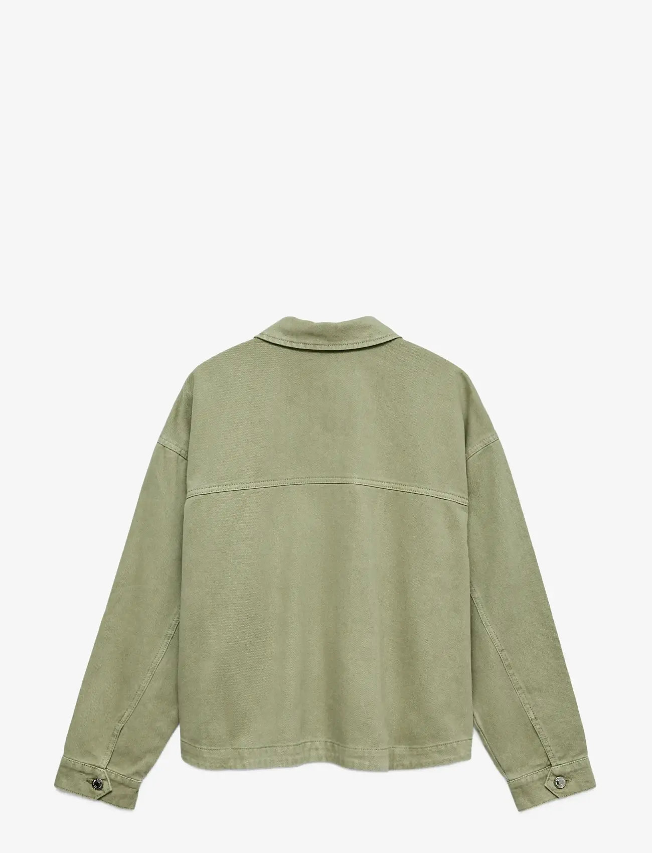 Vero Moda - VMJAMIE LS DENIM SHACKET MIX GA NOOS - jeansjackor - laurel wreath - 2