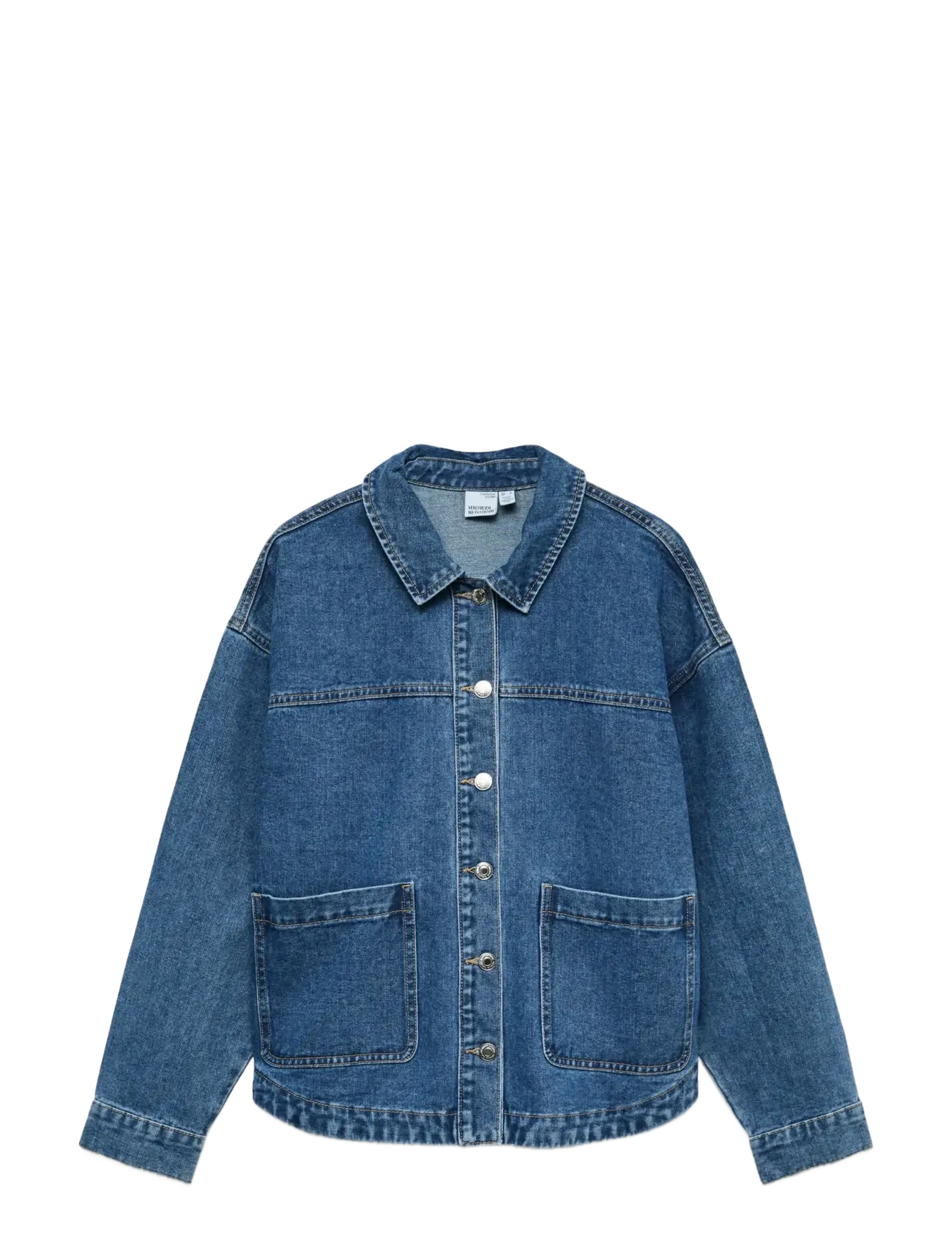 Vero Moda VMJAMIE LS DENIM SHACKET MIX GA NOOS - Vero Moda - MEDIUM BLUE DENIM / blue