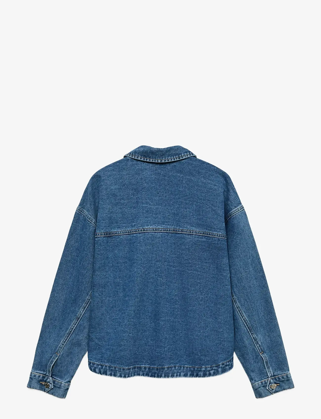 Vero Moda - VMJAMIE LS DENIM SHACKET MIX GA NOOS - jeansjackor - medium blue denim - 2