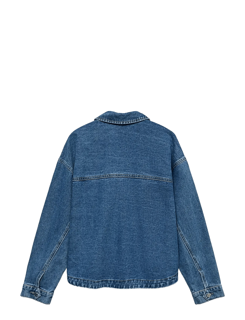 Vero Moda - VMJAMIE LS DENIM SHACKET MIX GA NOOS - jeansjackor - medium blue denim - 2