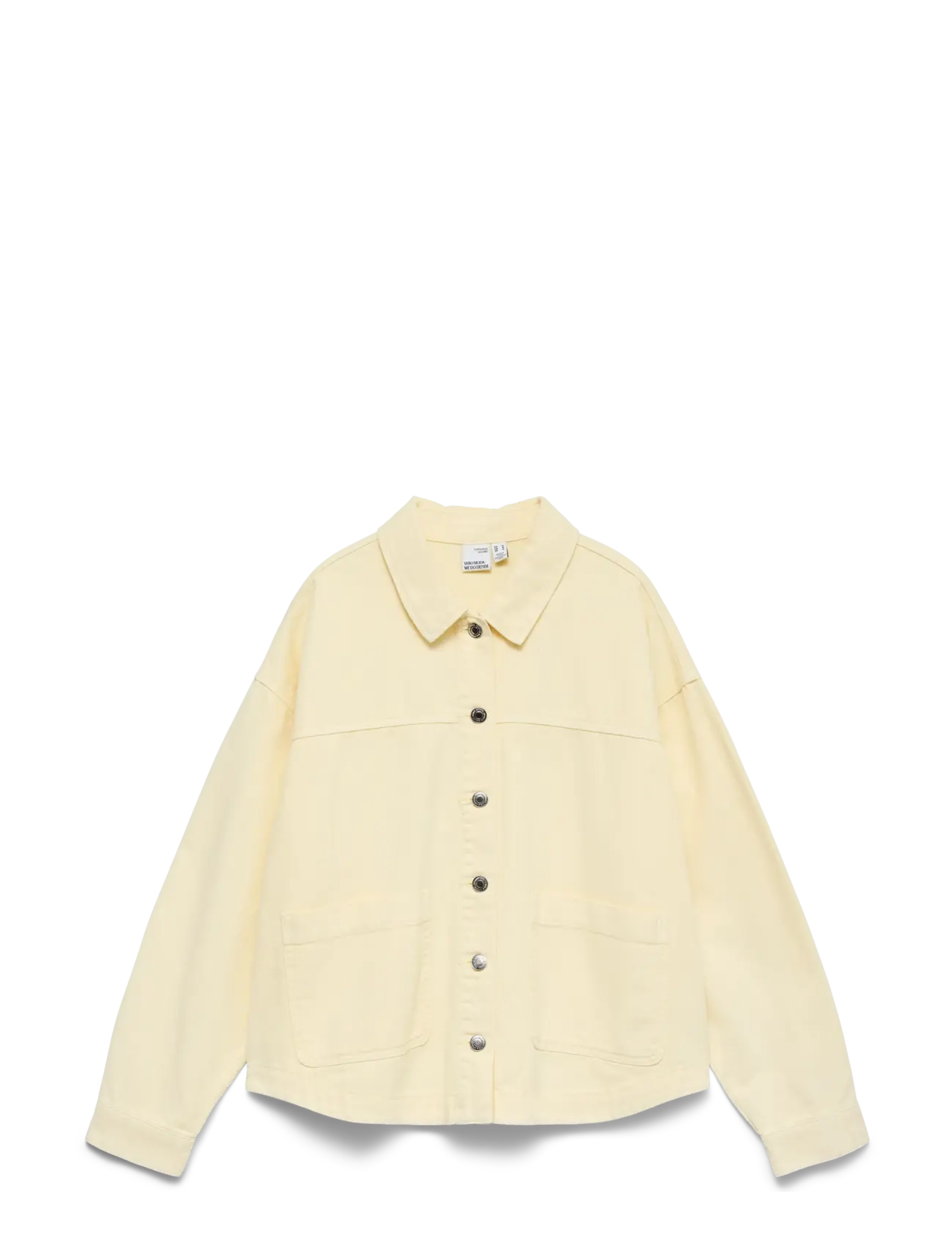 Vero Moda VMJAMIE LS DENIM SHACKET MIX GA NOOS - Klær - MELLOW YELLOW / yellow