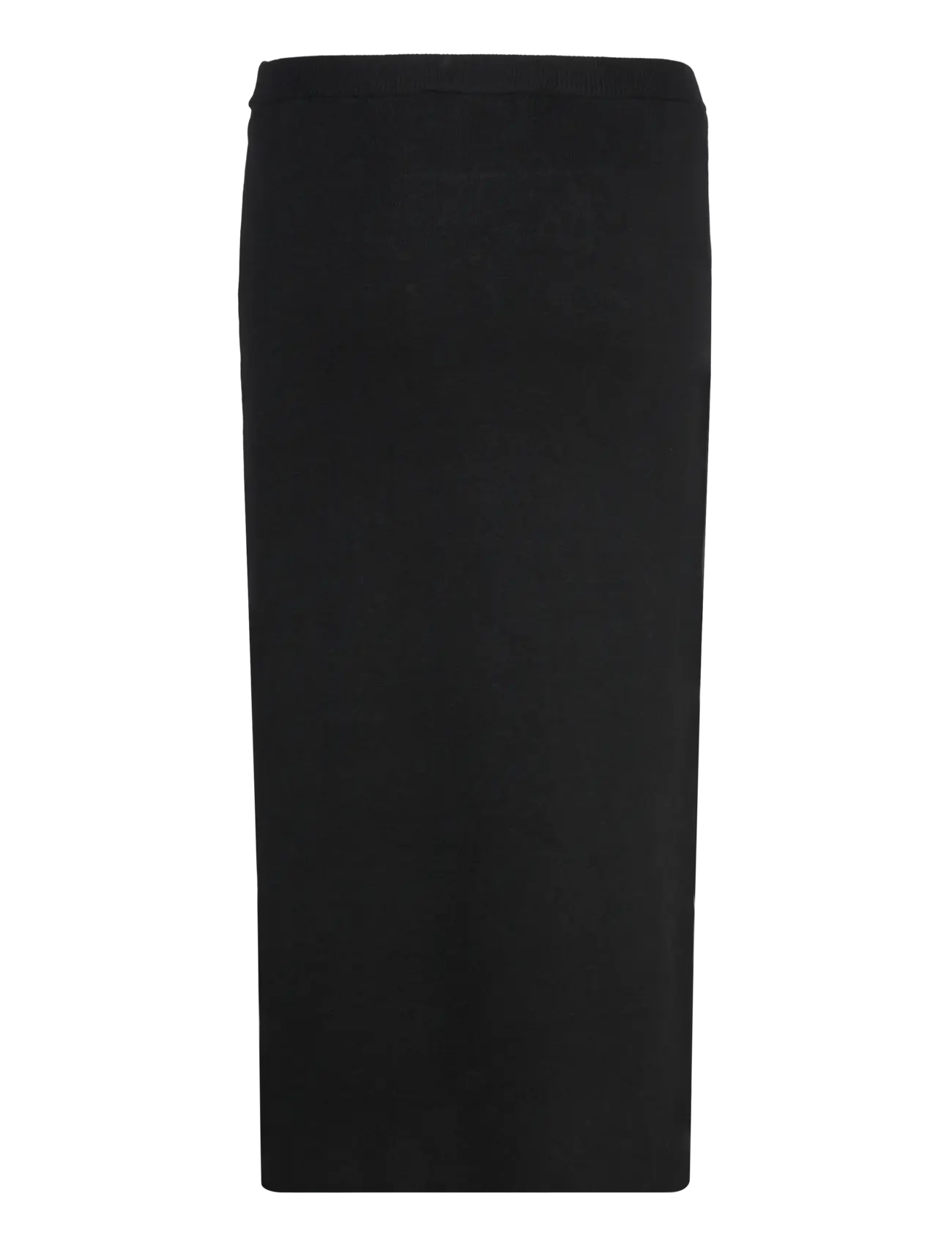 Vero Moda - VMSABA FULLNEEDL NW 7/8 LNGHT SKIRT NOOS - kootud seelikud - black - 2