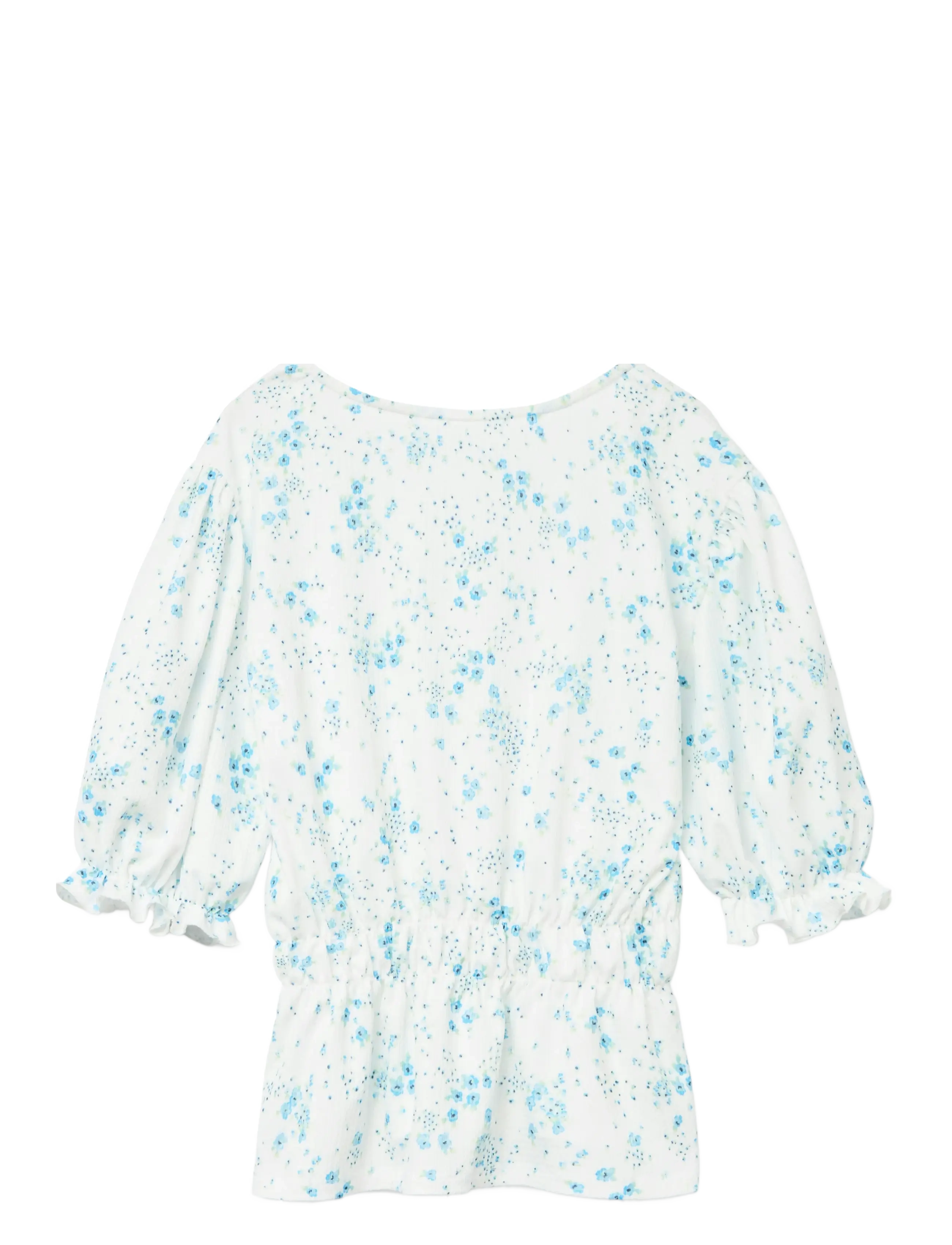 Vero Moda - VMSOMYA 2/4 VERSATILE TOP VMA - lühikeste varrukatega pluusid - snow white - 2
