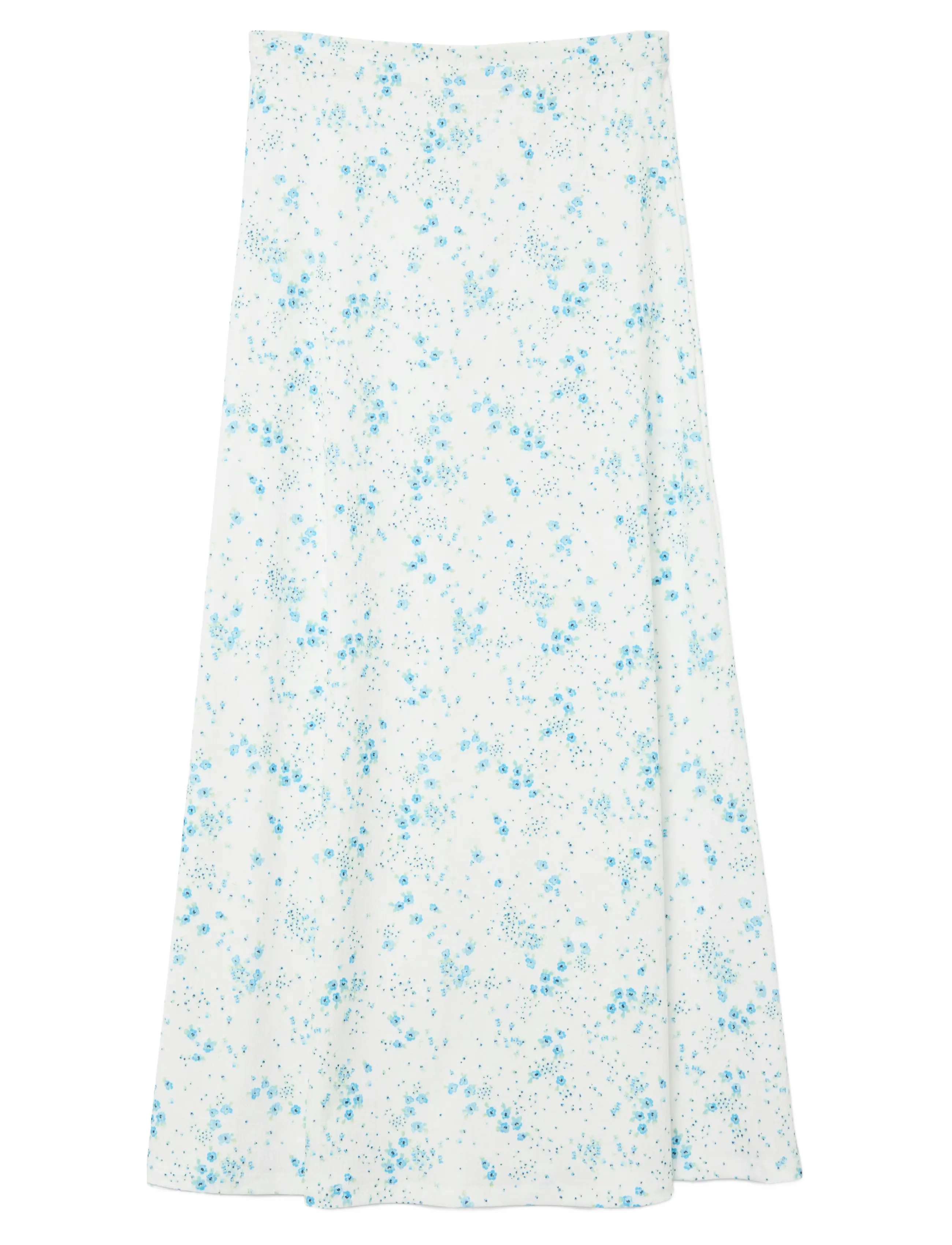 VERO MODA Vmsomya Hw Long Rock Vma Weiß - XS - Damen