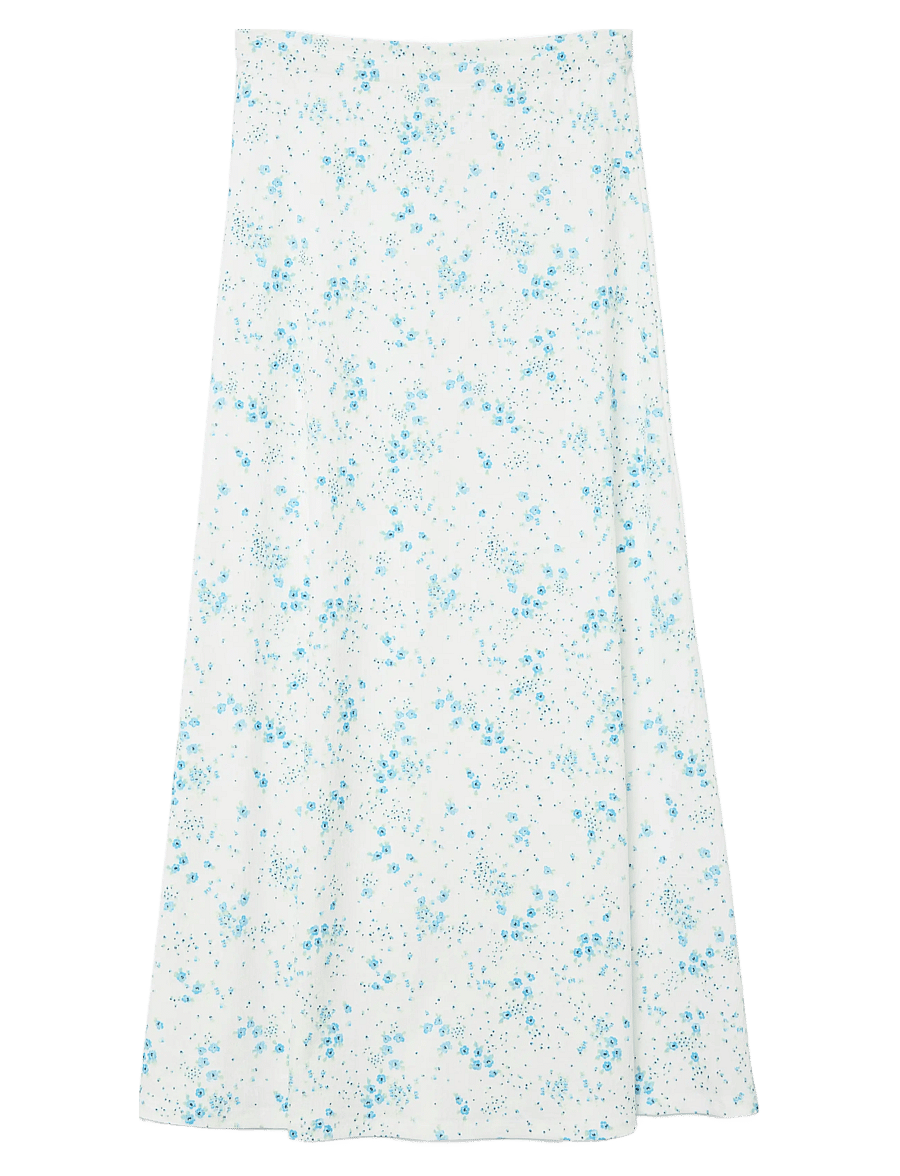 Vero Moda - VMSOMYA HW LONG SKIRT VMA - maksikleidid - snow white - 1