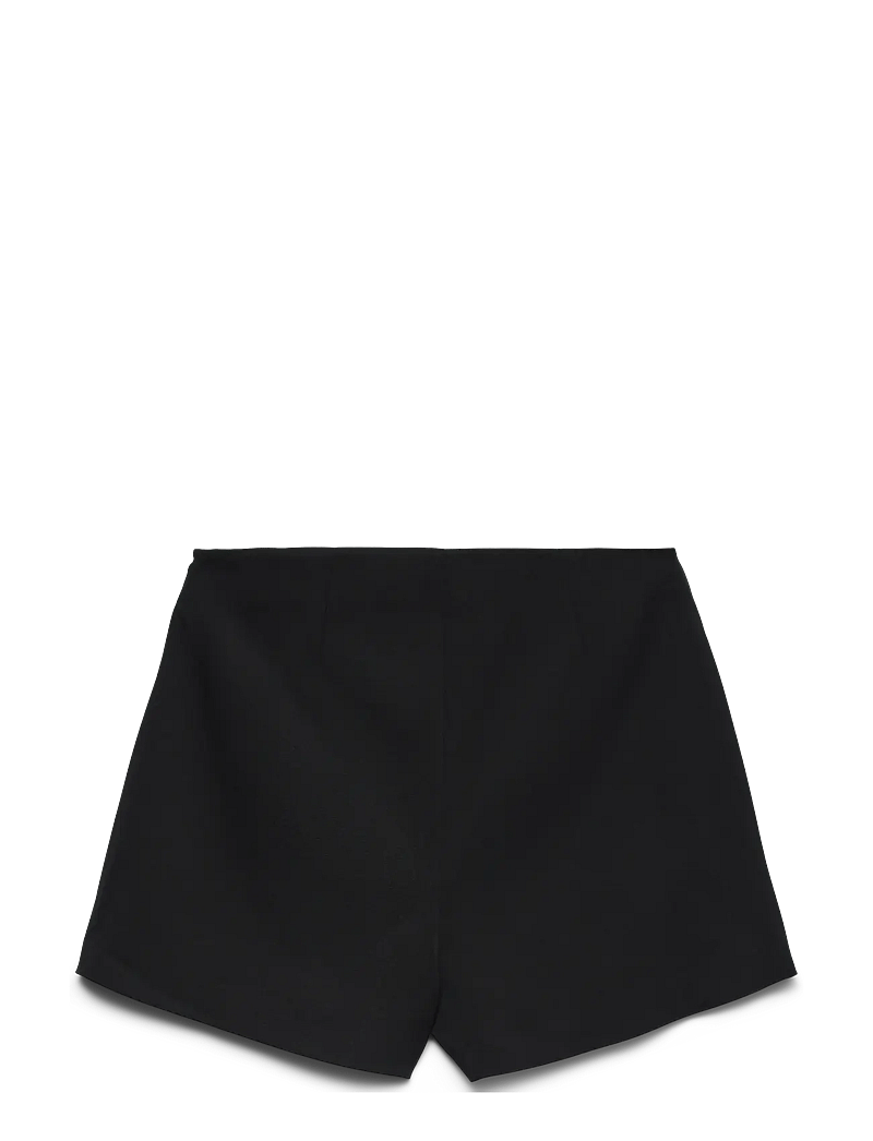 Vero Moda - VMMELINA HW SHORT SKORT SOLID NOOS - lühikesed vabaajapüksid - black - 2