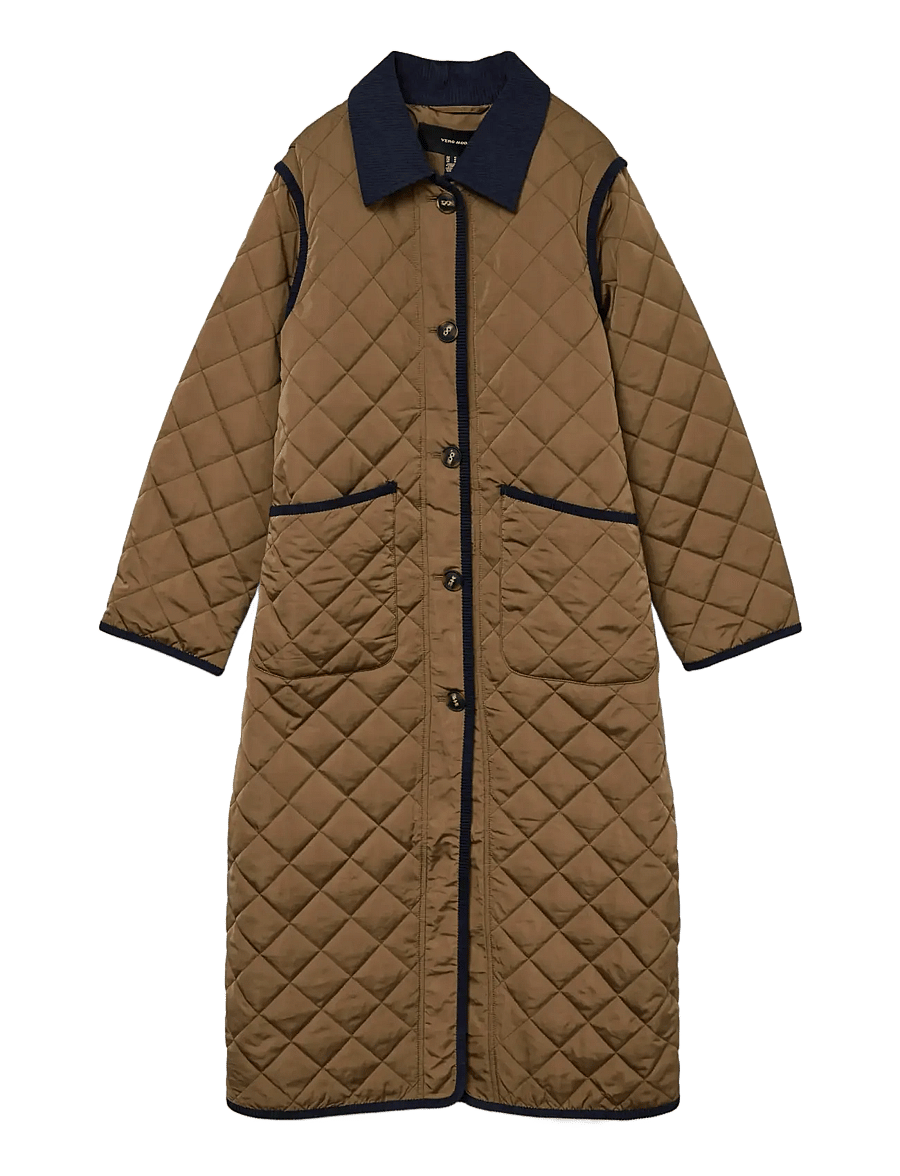 Vero Moda - VMEMILY LONG COAT BOO - forårsjakker - cub - 1