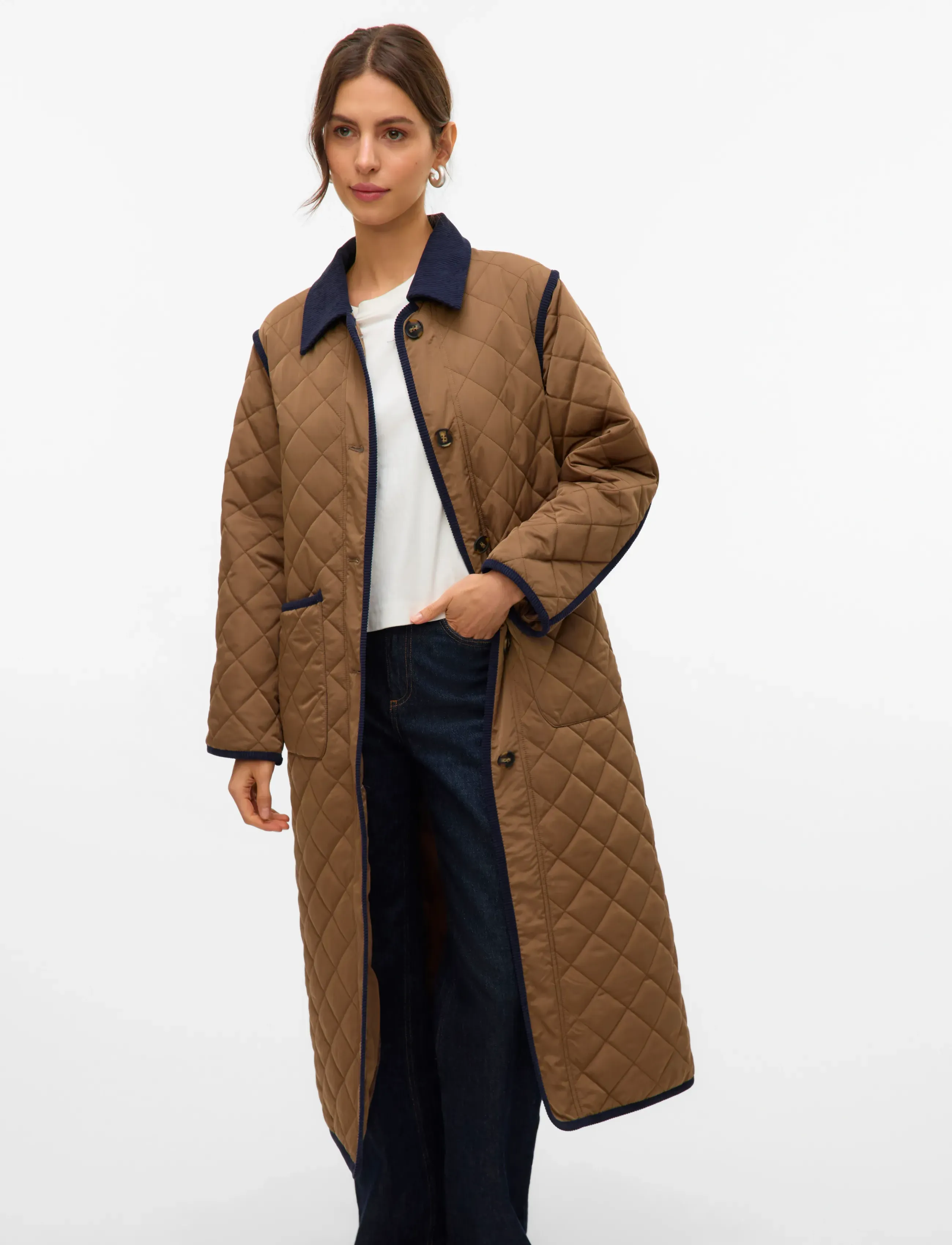 Vmemily Long Coat Boo 3