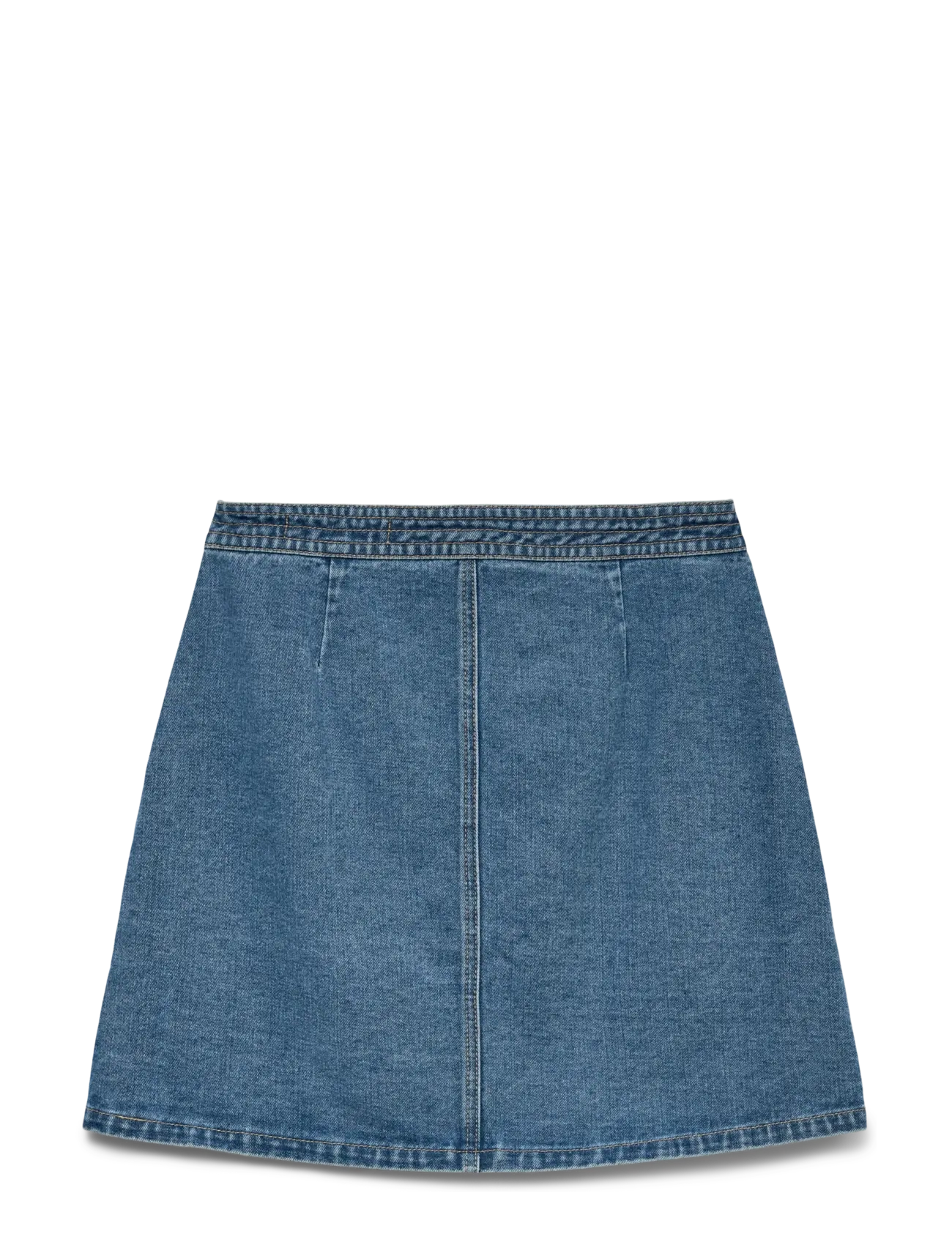 Vero Moda - VMLIZA MR SHORT DENIM WRAP SKIRT GA NOOS - wickelröcke - medium blue denim - 2