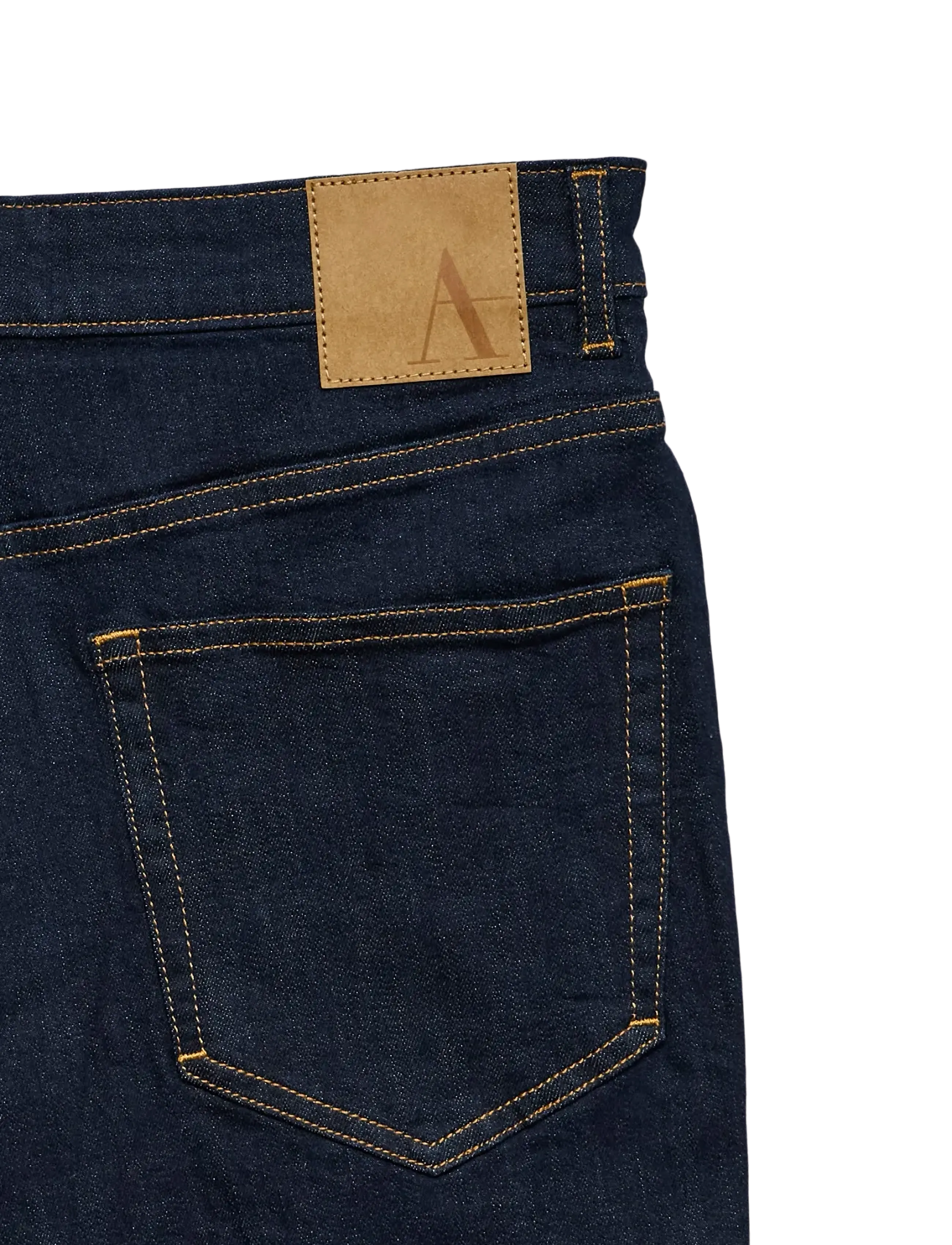 Vero Moda - AWALICE HR STRAIGHT ANK DNM JNS RA3032 - mom-lõikega teksad - dark blue denim - 5