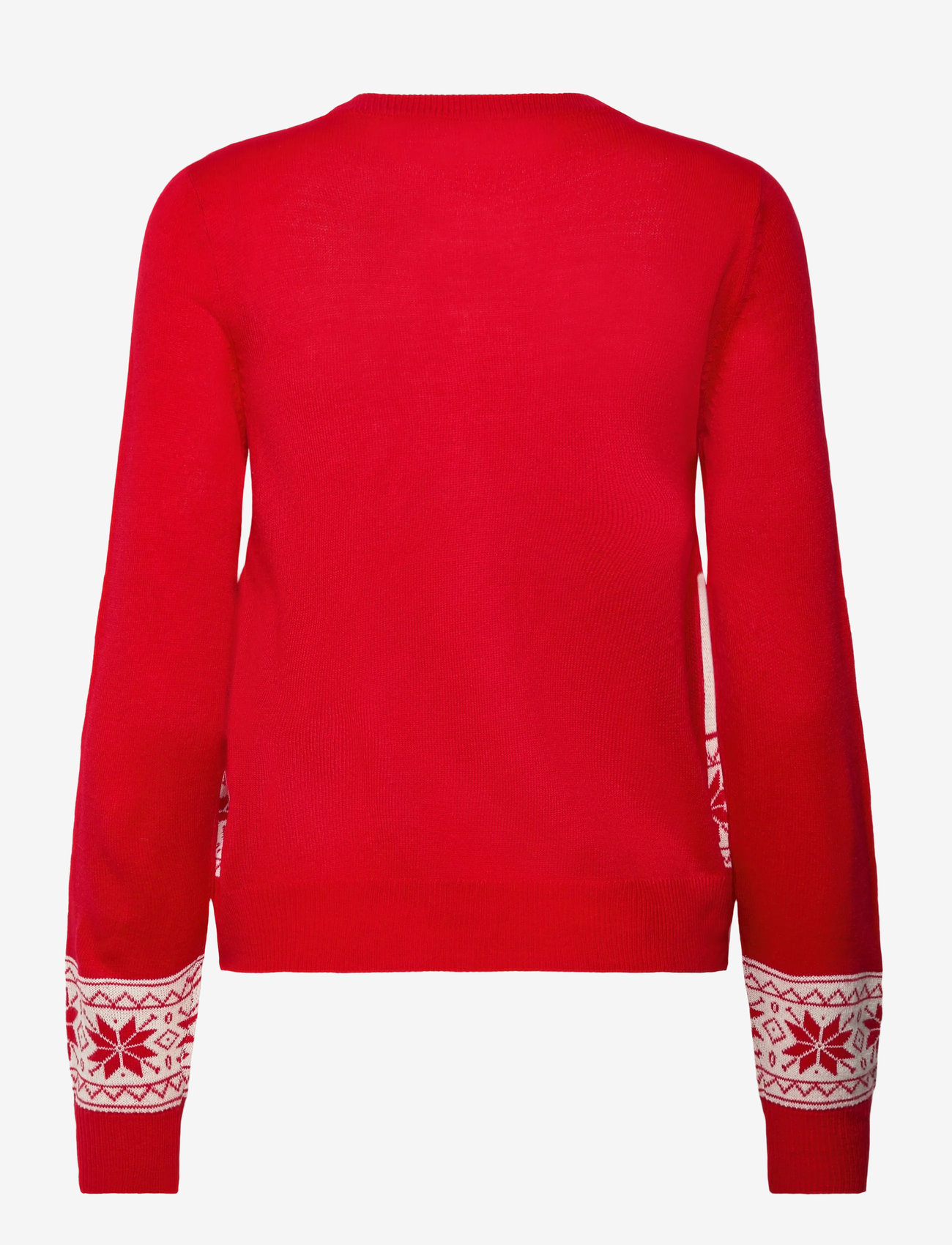 Vero Moda - VMFROSTYDEER LS O-NECK PULL. XMAS BOX - sügisesed riided - chinese red - 1