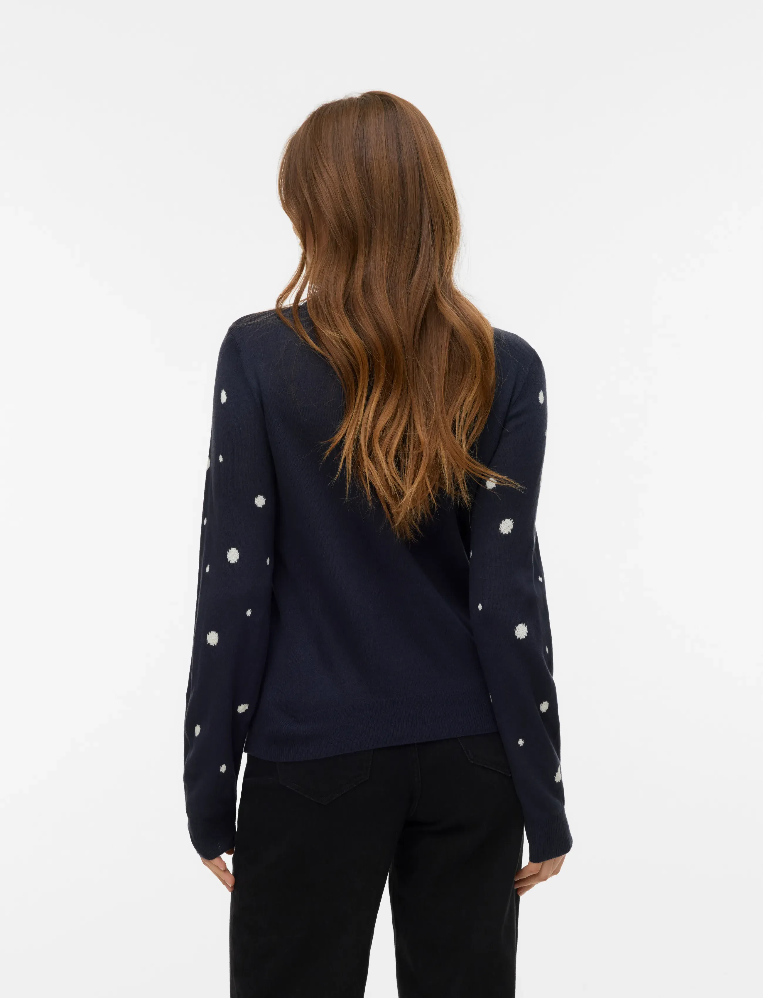 VERO MODA Vmfrostydeer Ls O-Neck Pull. Xmas Box stickade tröjor dam – bild 2