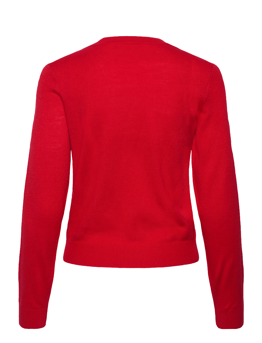 Vero Moda - VMCUTE LS O-NECK PULLOVER XMAS BOX - pullover - chinese red - 2