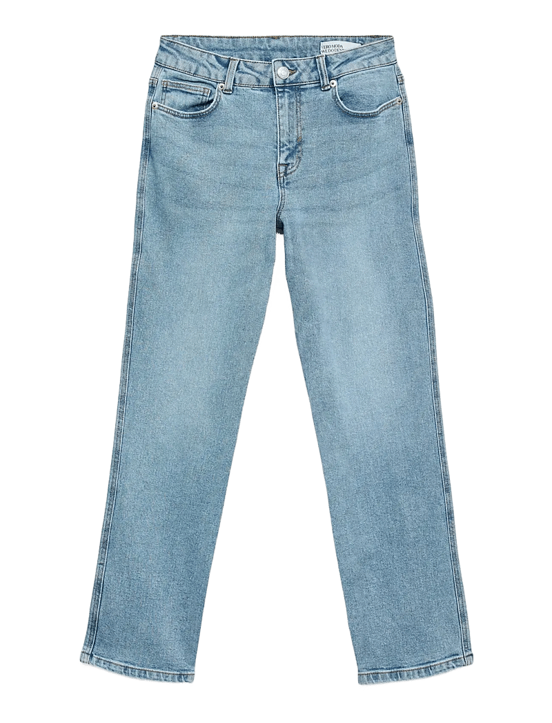 Vero Moda - VMAMARA MR SLIM STRAIGHT ANK VI3512 NOOS - raka jeans - light blue denim - 1