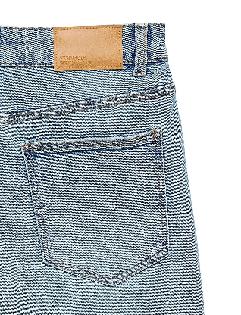 Vero Moda - VMAMARA MR SLIM STRAIGHT ANK VI3512 NOOS - raka jeans - light blue denim - 5