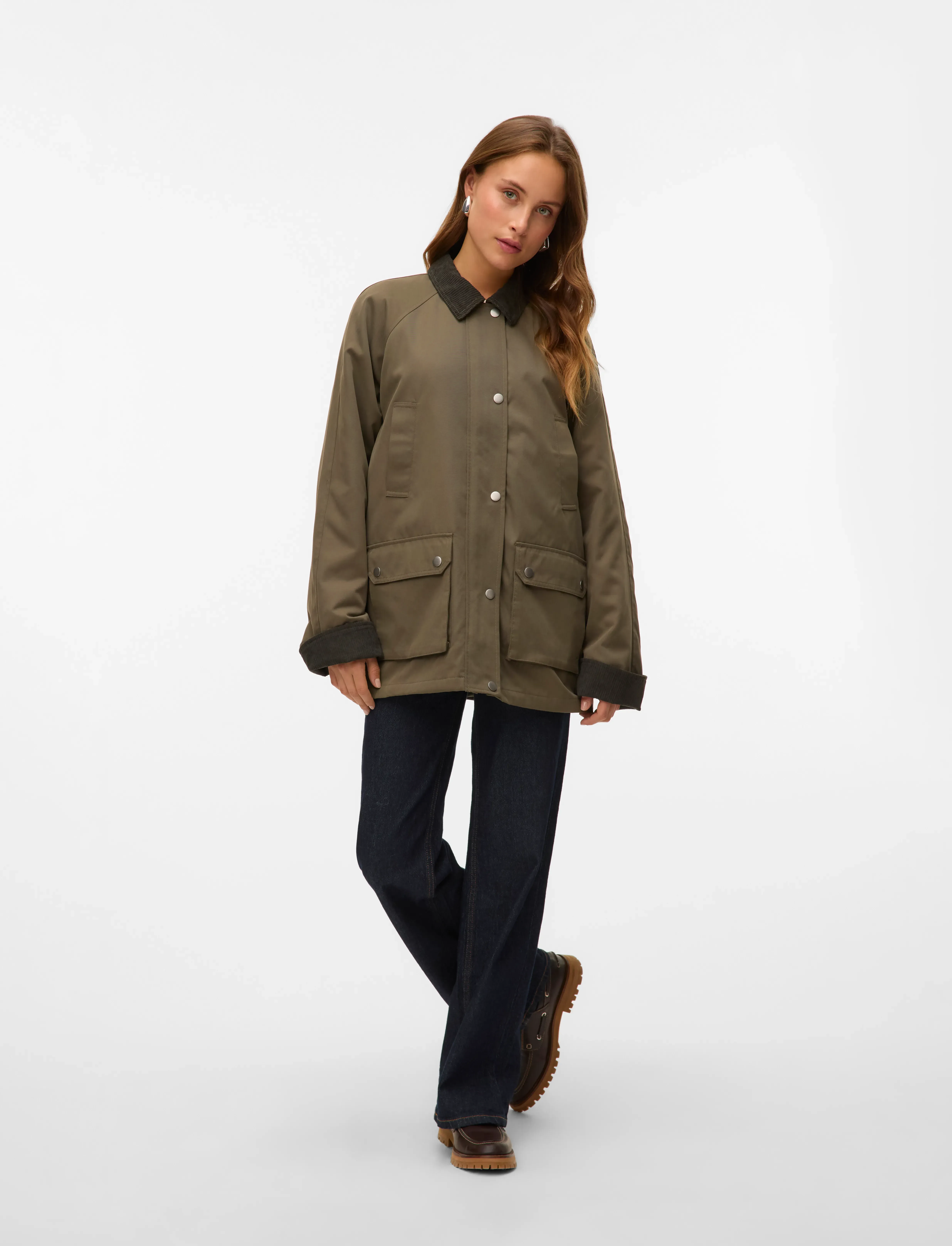 Vero Moda - VMWALES JACKET NOOS - overtøj - grape leaf - 3