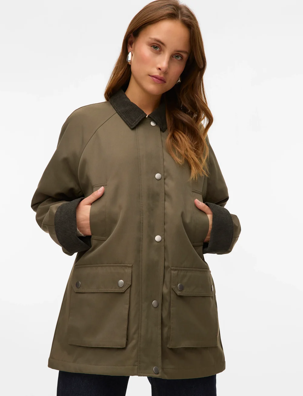 Vero Moda - VMWALES JACKET - höstjackor - grape leaf - 5