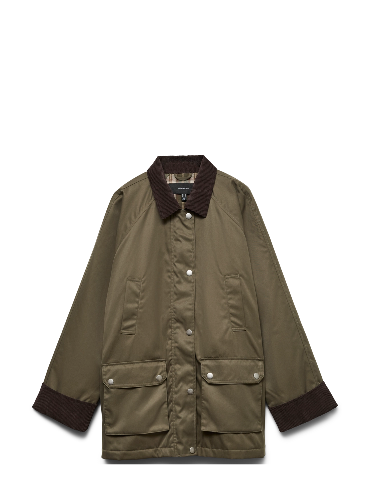 Vero Moda Vmwales Jacket Noos, XL, Khaki green, Jakker > Let Sommerjakke, Dame