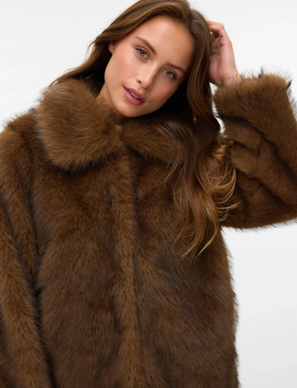 Vero Moda - VMGLORIA JACKET PRM - faux fur jakker - emperador - 4