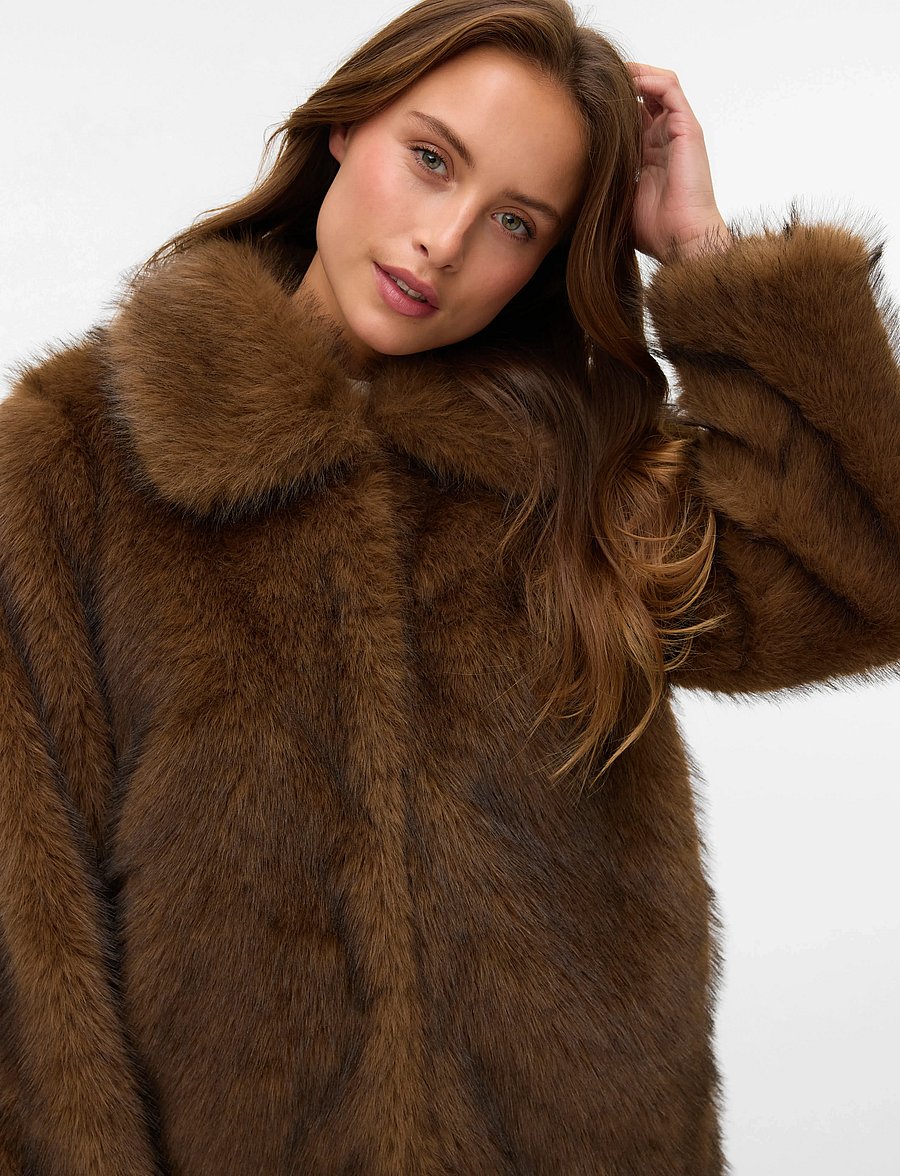 Vero Moda - VMGLORIA JACKET PRM - kunstpelz - emperador - 4