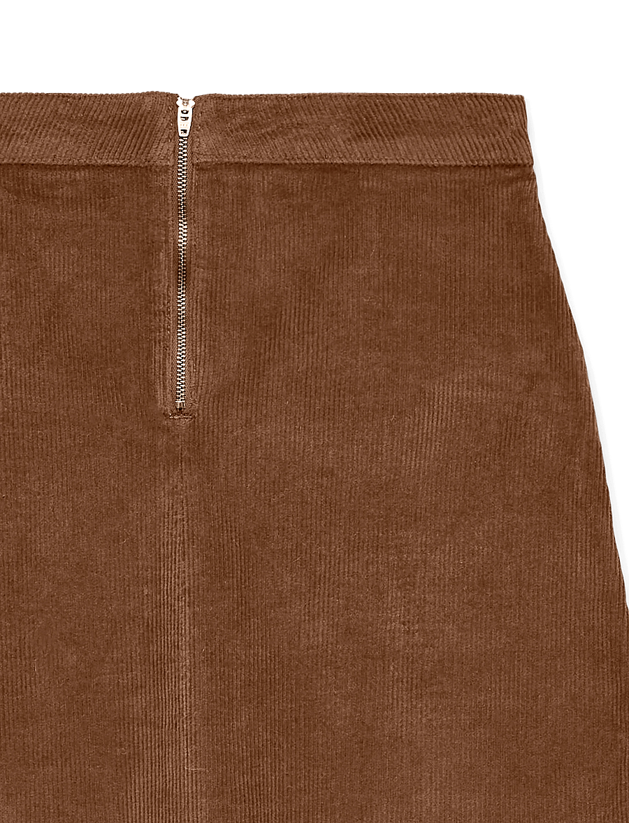 Vero Moda - VMKATA HR CORDUROY SHORT SKIRT NOOS - kurze röcke - emperador - 5