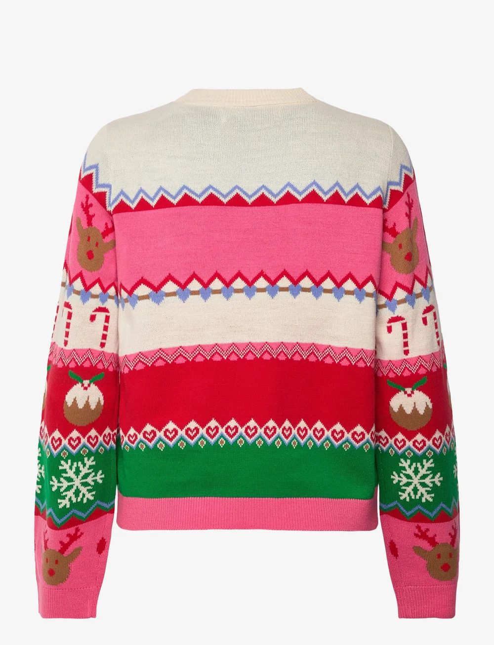 Vero Moda - VMNEWCHRISTMASSTUFF LS O-N PULL.BOX XMAS - neulepuserot - birch - 2