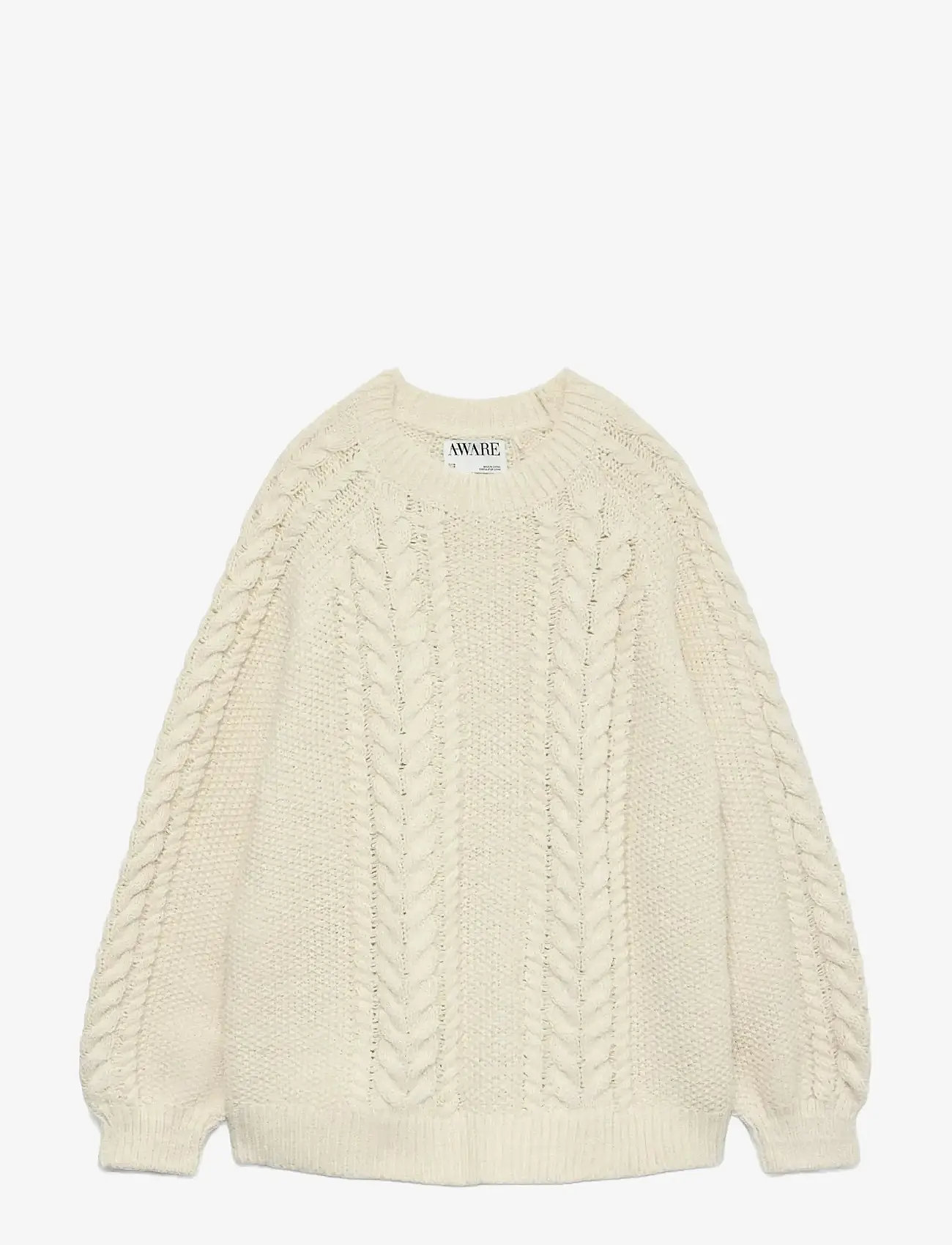 Vero Moda - AWTOA LS O-NECK KNIT NOOS - birch - 0