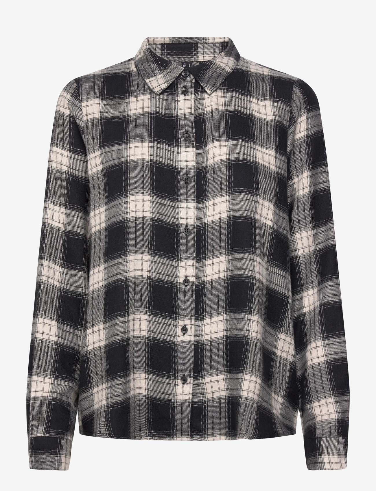 Vero Moda - VMLARA LS SHIRT WVN GA - langärmlige hemden - black - 1