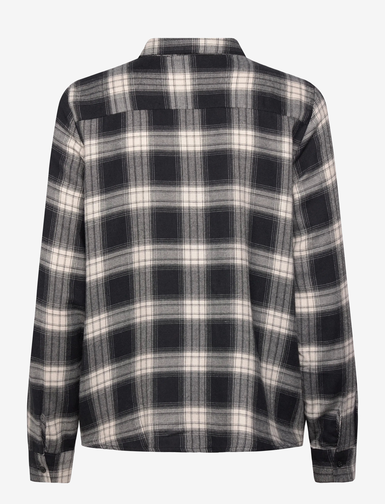 Vero Moda - VMLARA LS SHIRT WVN GA - langärmlige hemden - black - 2