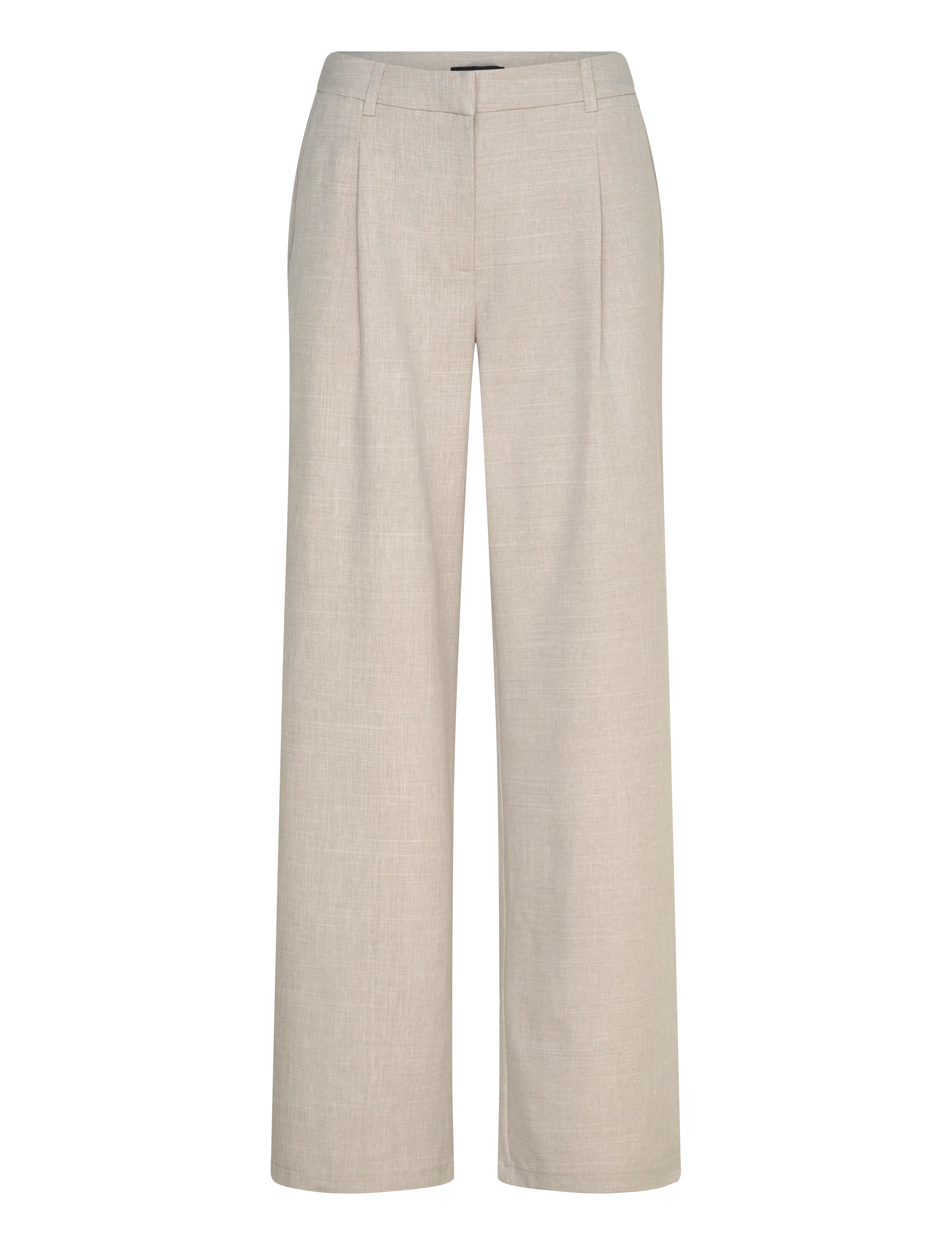 VERO MODA Vmcassidy Mw Wide Hose Noos Cream - 38x34 - Damen