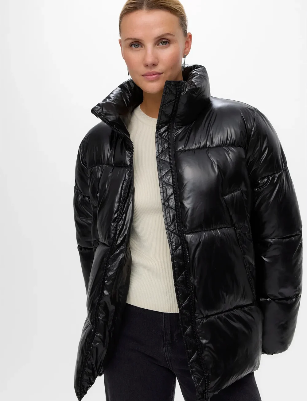 Vero Moda - VMSABRINA SHORT JACKET GA - daunenjacken - black - 3