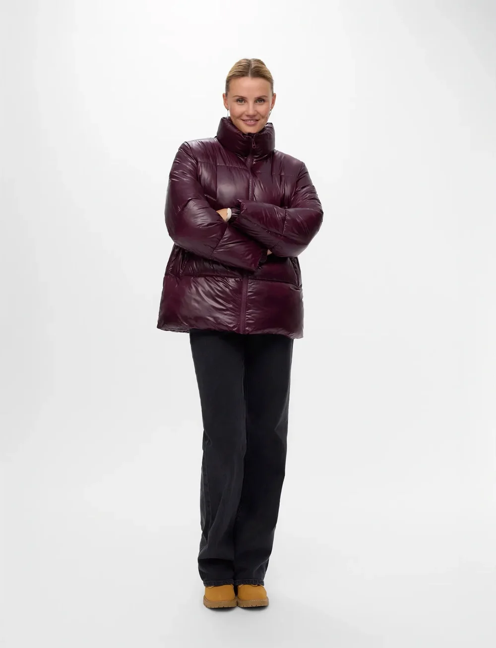 Vero Moda - VMSABRINA SHORT JACKET GA - dunjackor - winetasting - 0