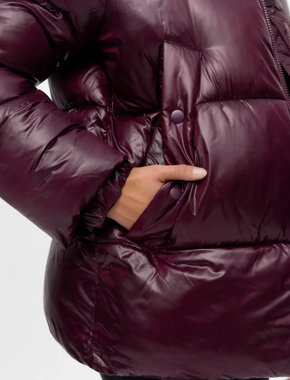 Vero Moda - VMSABRINA SHORT JACKET GA - dunjackor - winetasting - 4