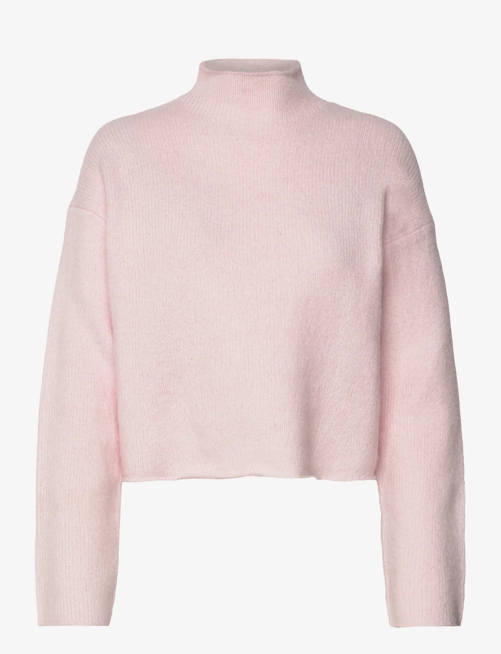 Vero Moda - VMMIRLA LS HIGHNECK PULLOVER - striktrøjer - pink-a-boo - 0