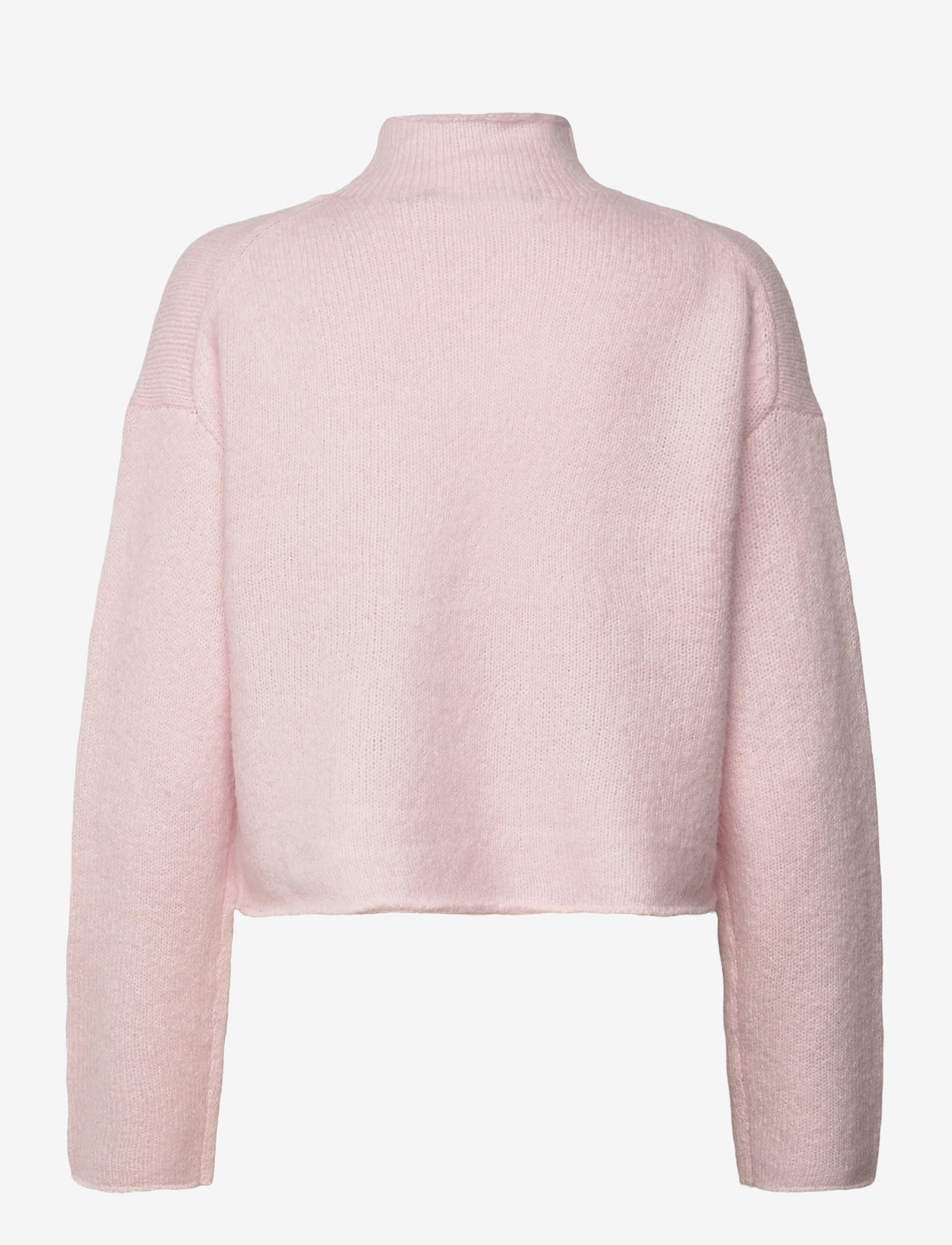 Vero Moda - VMMIRLA LS HIGHNECK PULLOVER - sviitrid - pink-a-boo - 1