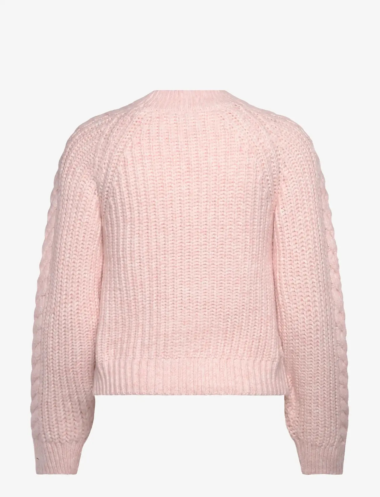 Vero Moda - VMJADA LS O-NECK CABLE PULLOVER - jumpers - pink dogwood - 2
