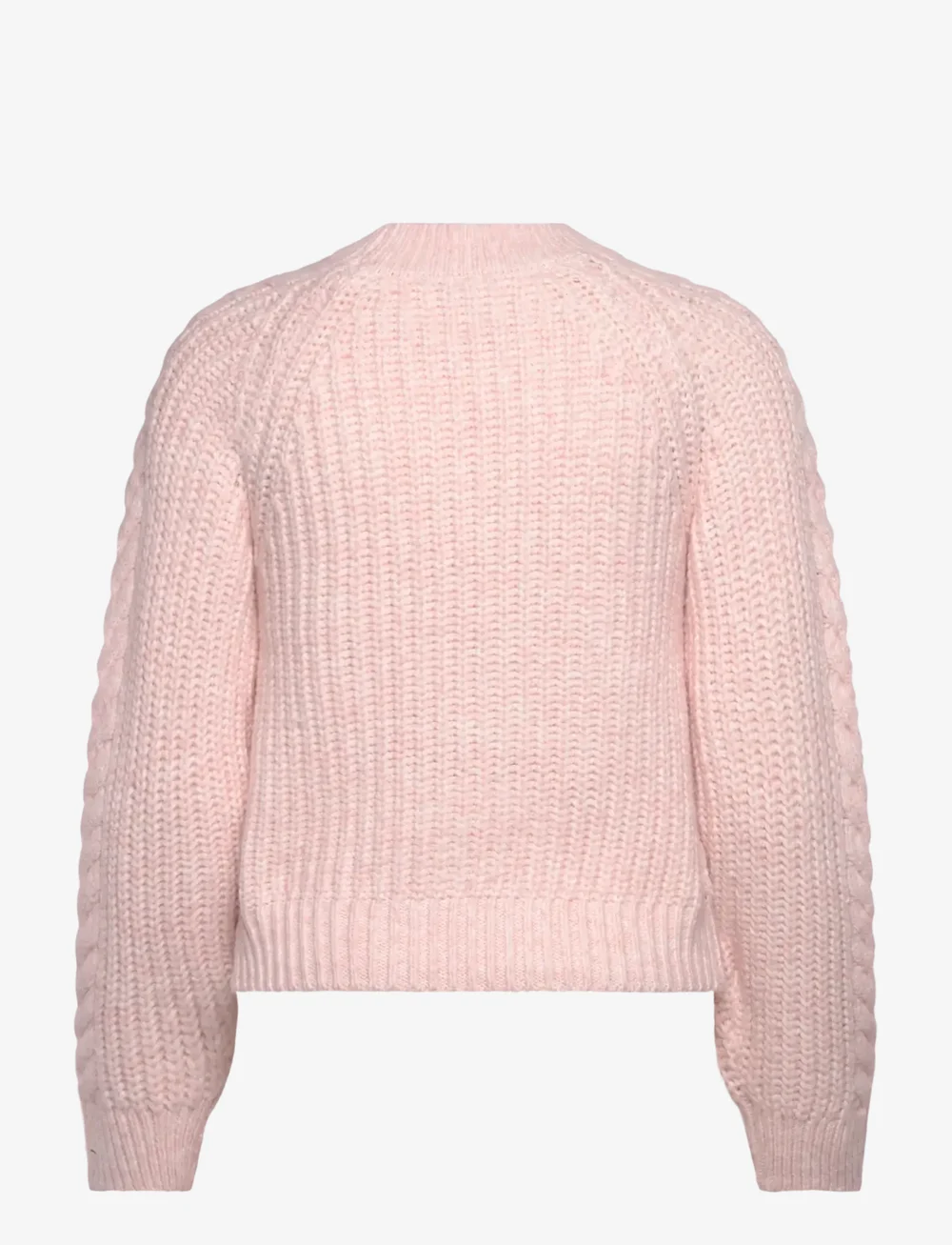 Vero Moda - VMJADA LS O-NECK CABLE PULLOVER - stickade tröjor - pink dogwood - 2