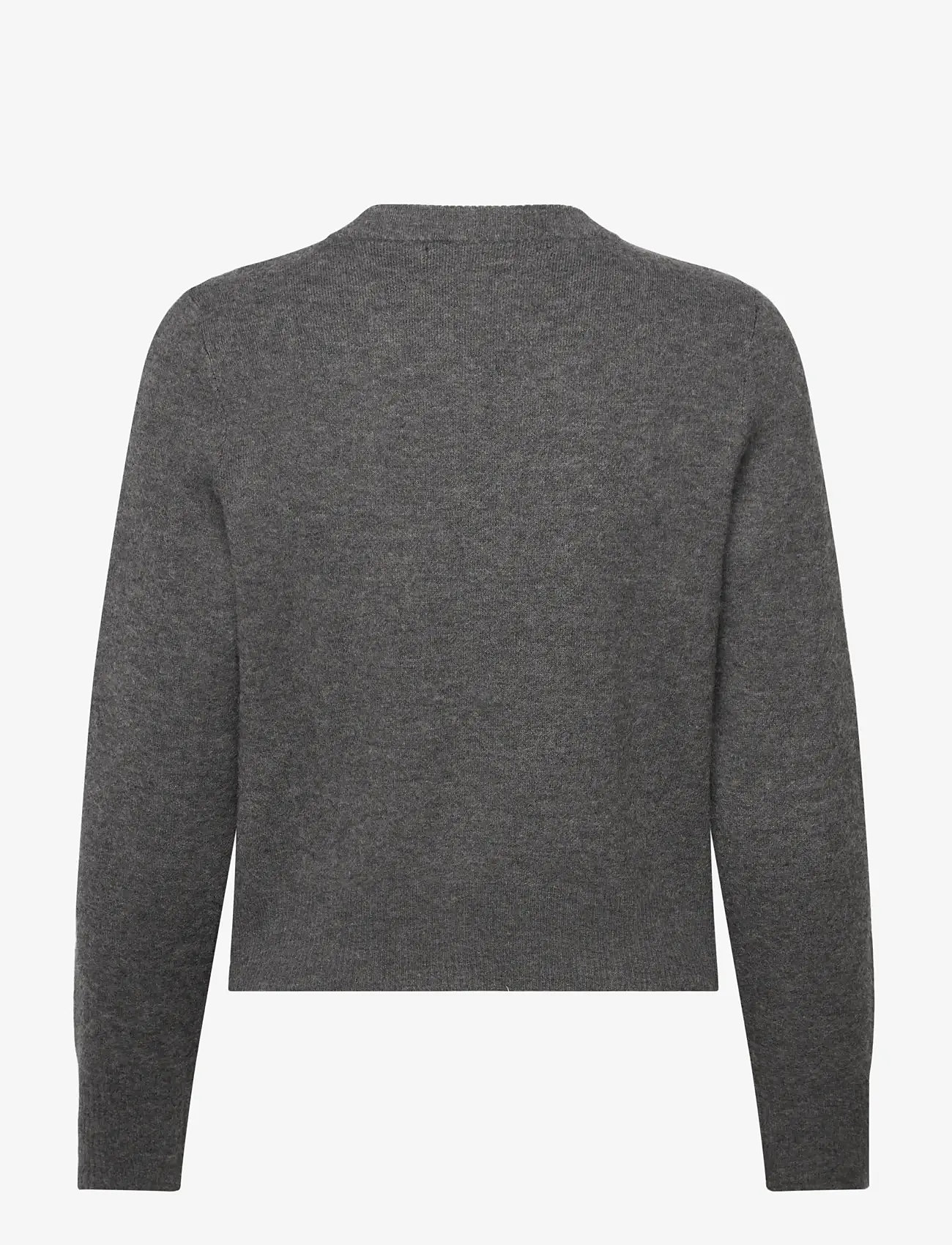 Vero Moda - VMKACY LS O-NECK CARDIGAN - cardigans - medium grey melange - 2