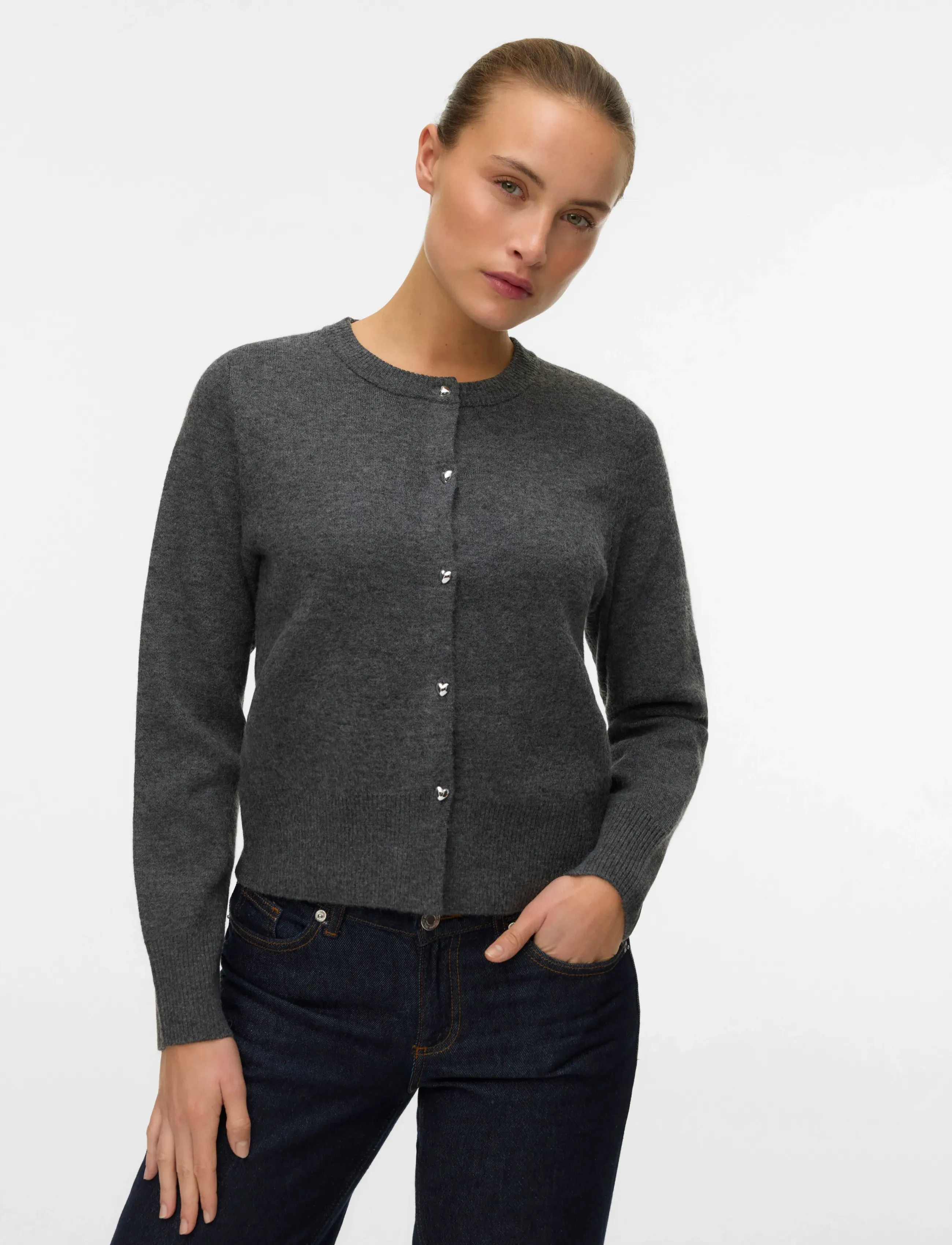 Vmkacy Ls O-Neck Cardigan 4
