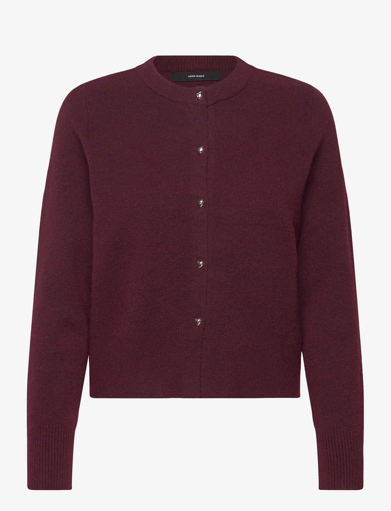 Vero Moda - VMKACY LS O-NECK CARDIGAN - cardigans - winetasting - 1